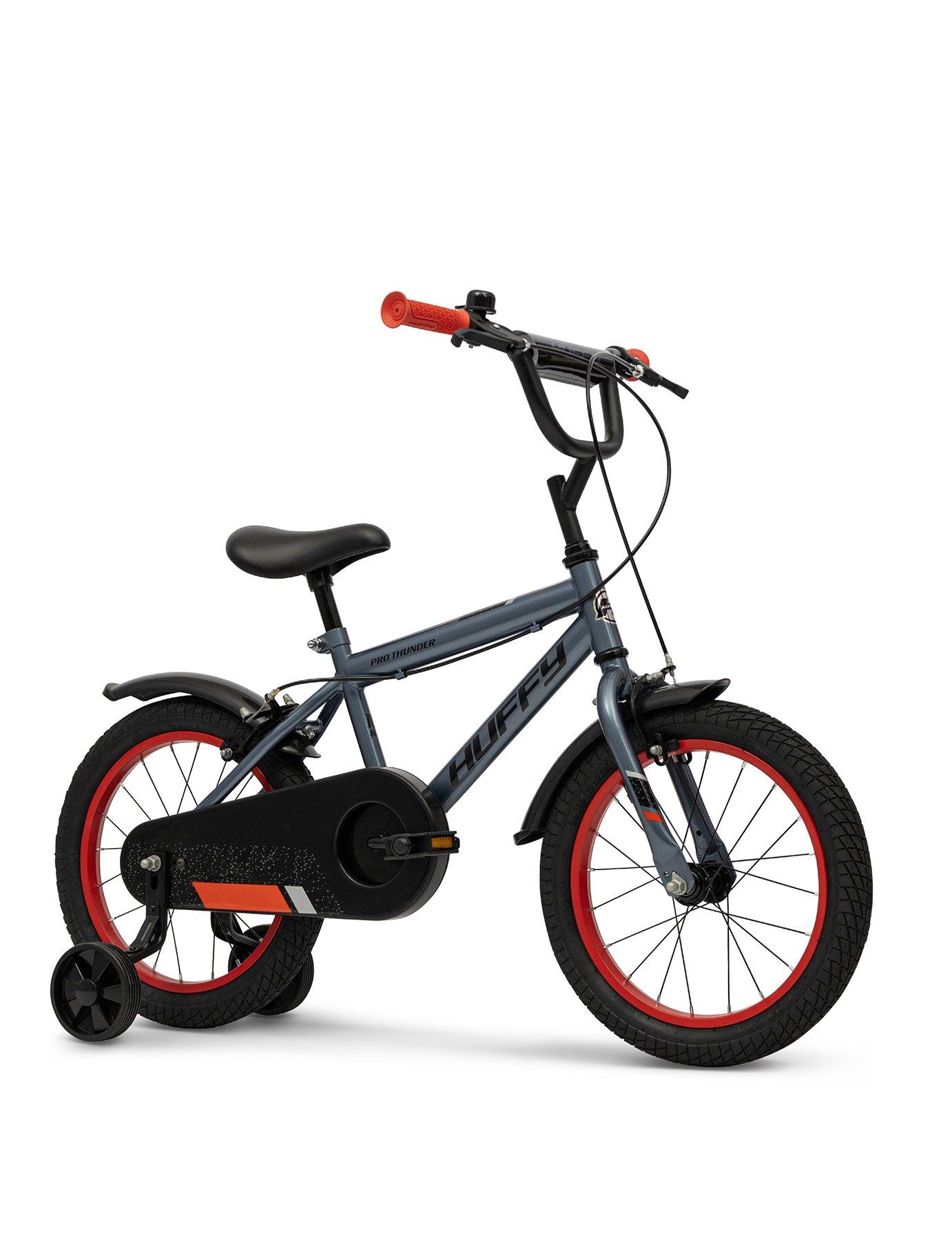 Huffy Pro Thunder 16" Bike - Charcoal Grey