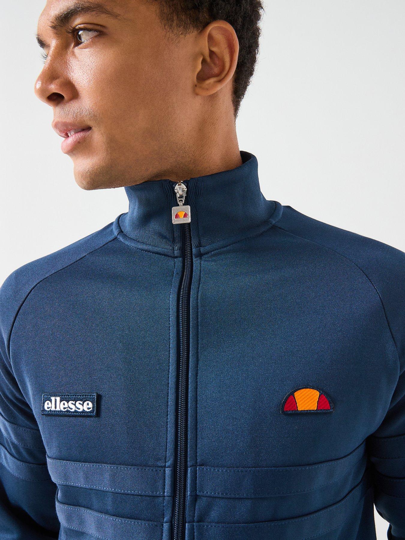 Image 4 of 5 of Ellesse Mens Rimini Track Jacket - Blue
