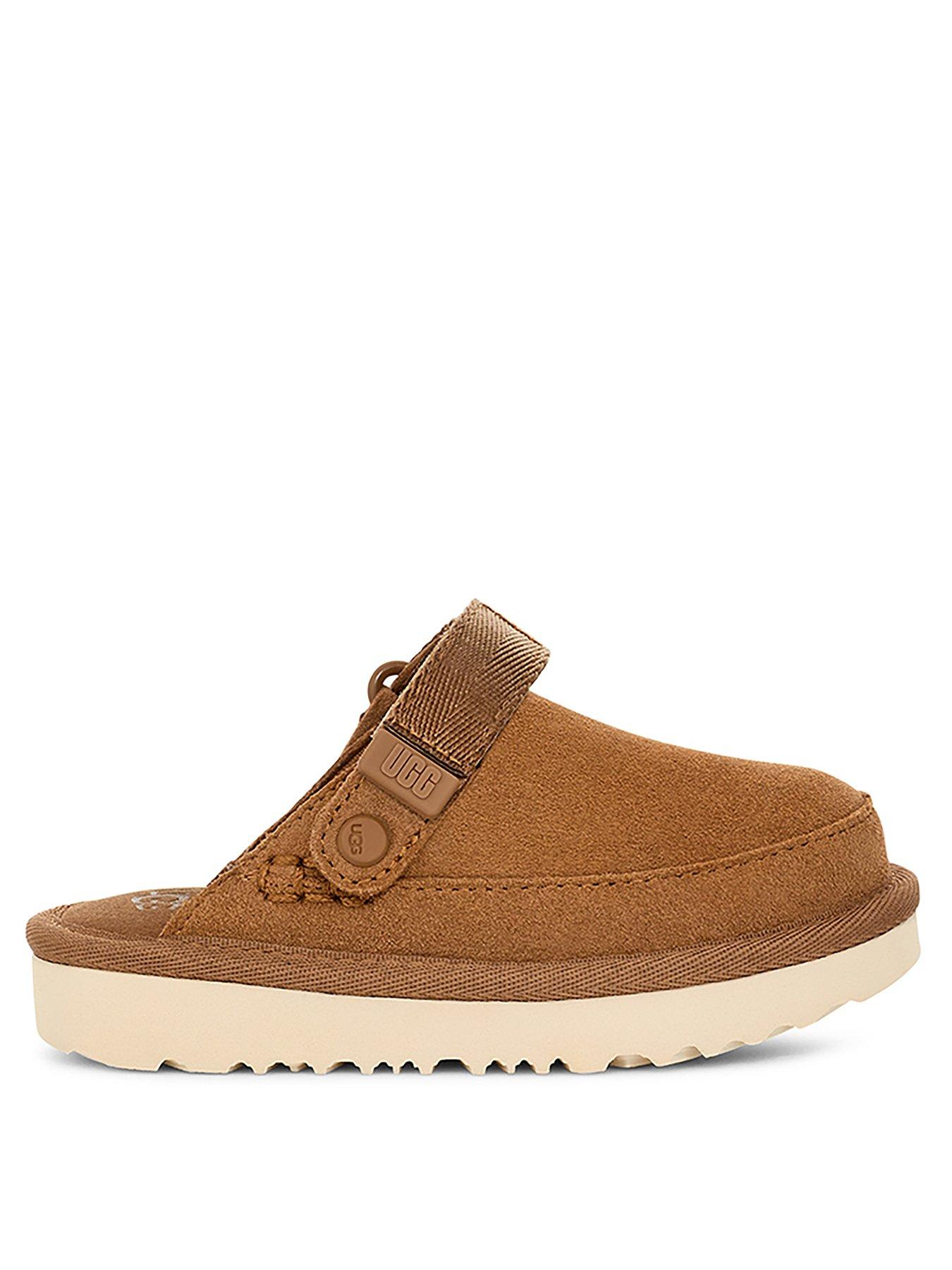 stillFront image of ugg-infant-goldenstar-clog-chestnut