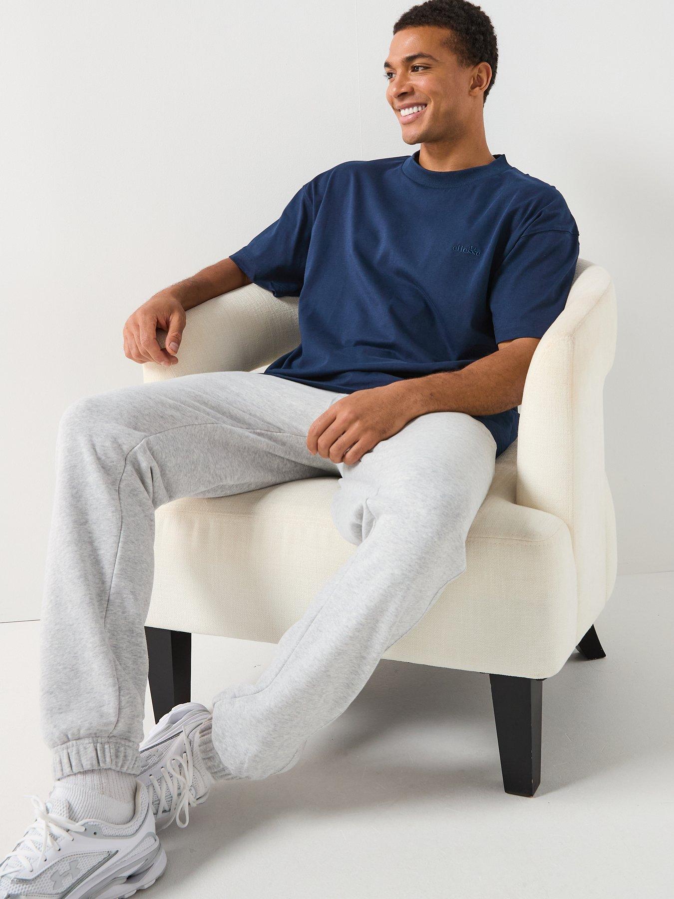 Image 3 of 5 of Ellesse Mens Orvinio Jog Pant - Light Grey