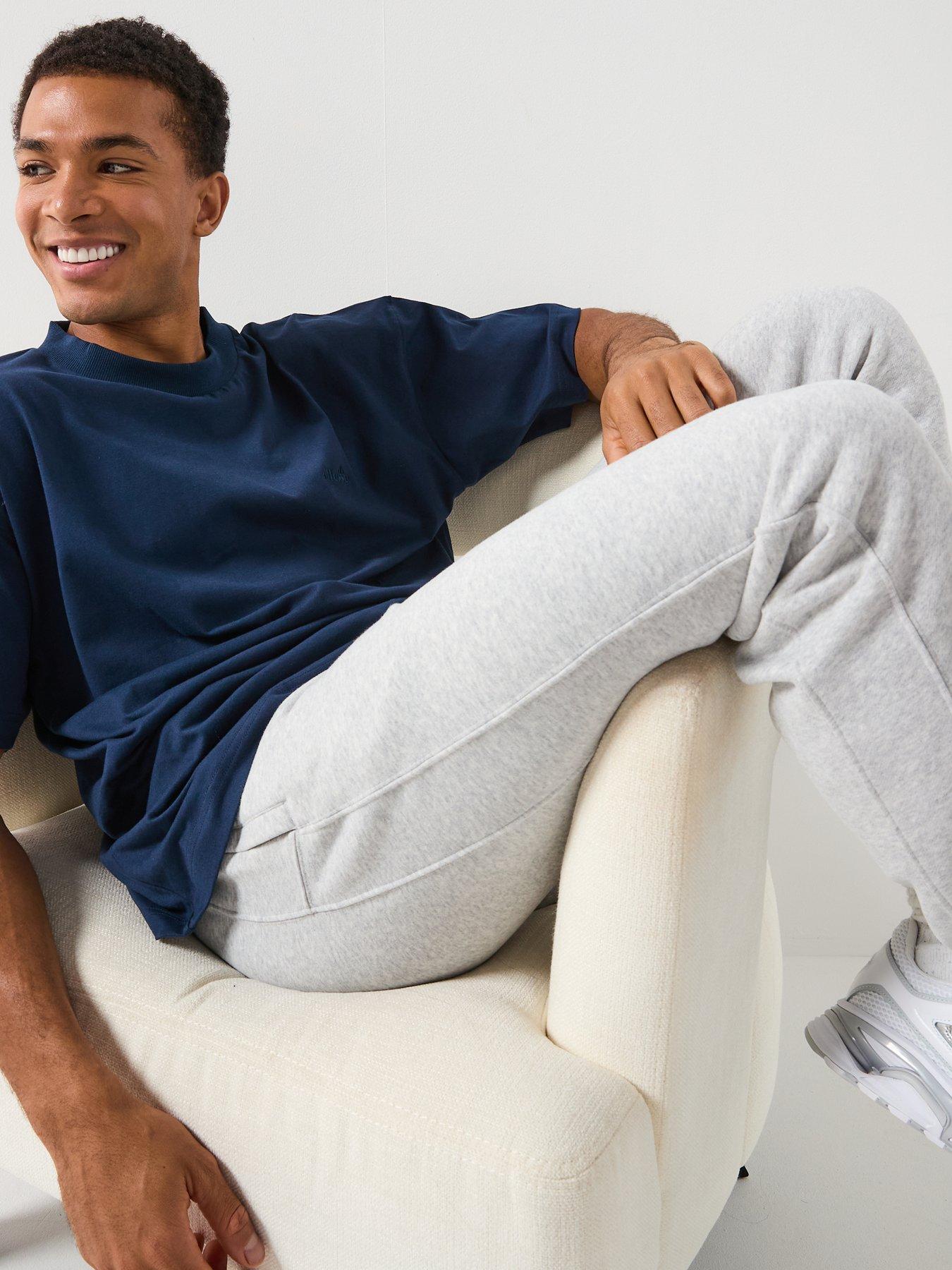 Image 5 of 5 of Ellesse Mens Orvinio Jog Pant - Light Grey
