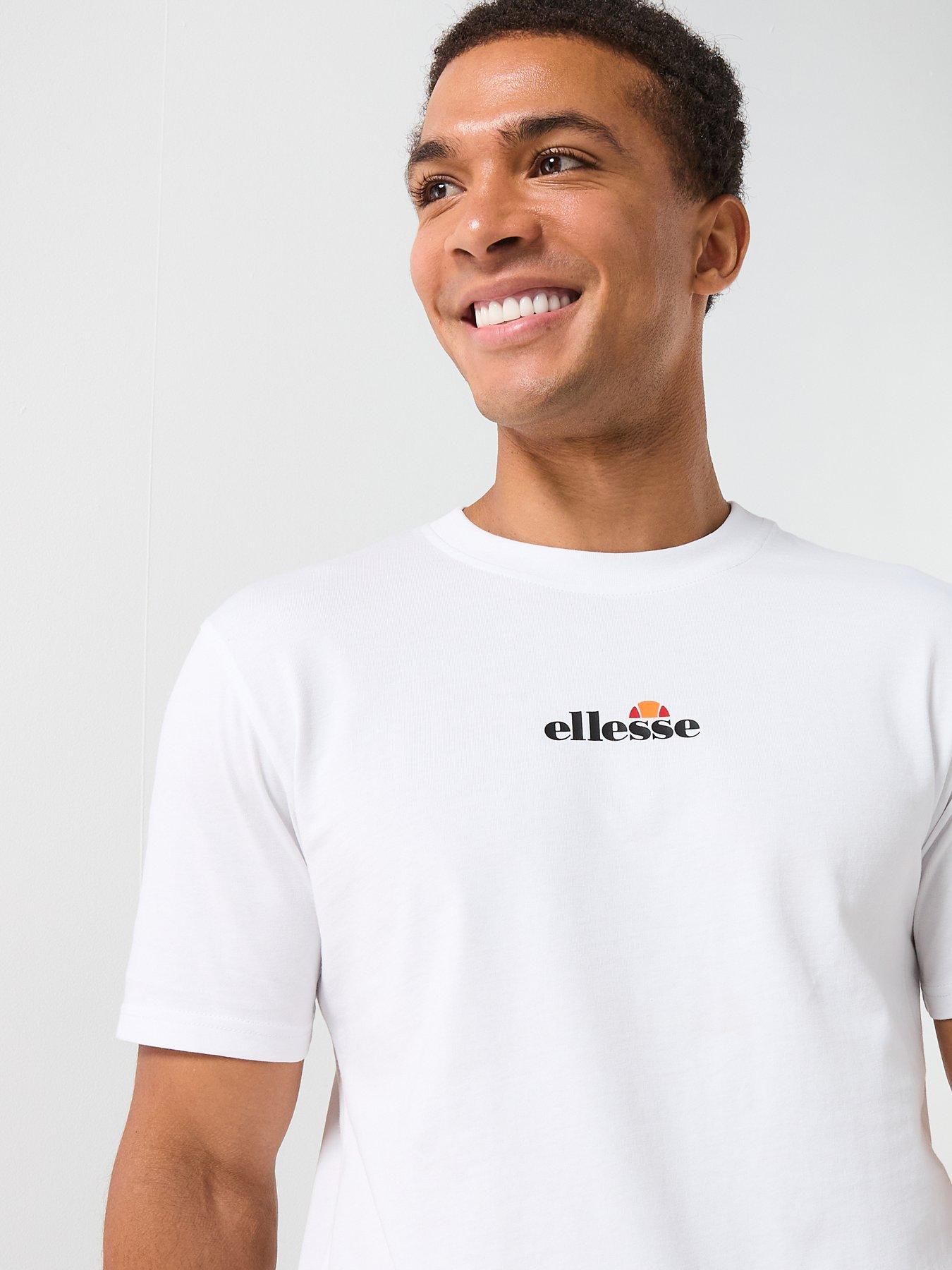 Ellesse Mens Ollio 2 T-Shirt - White | Littlewoods