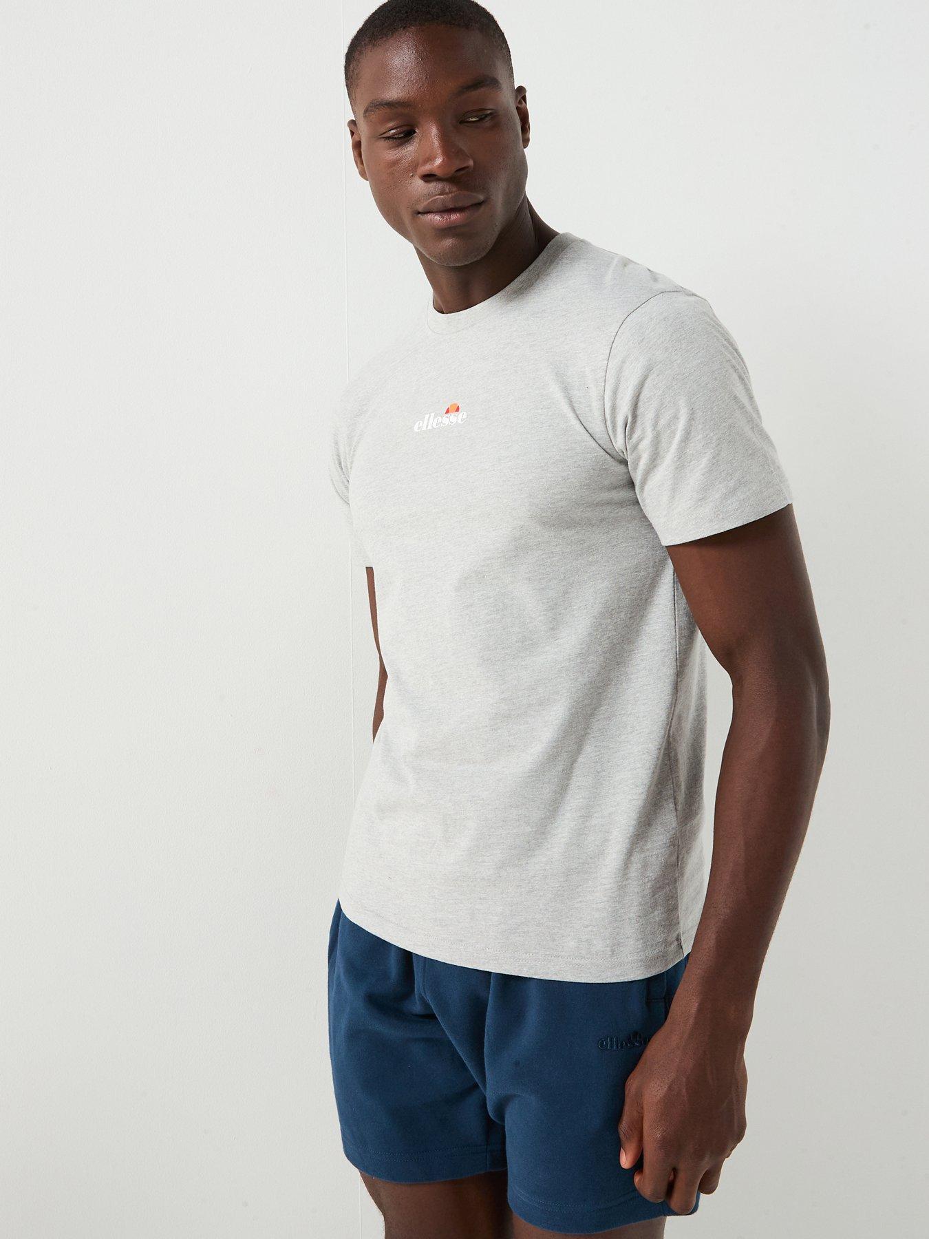  image of ellesse-mens-ollio-2-tee-grey