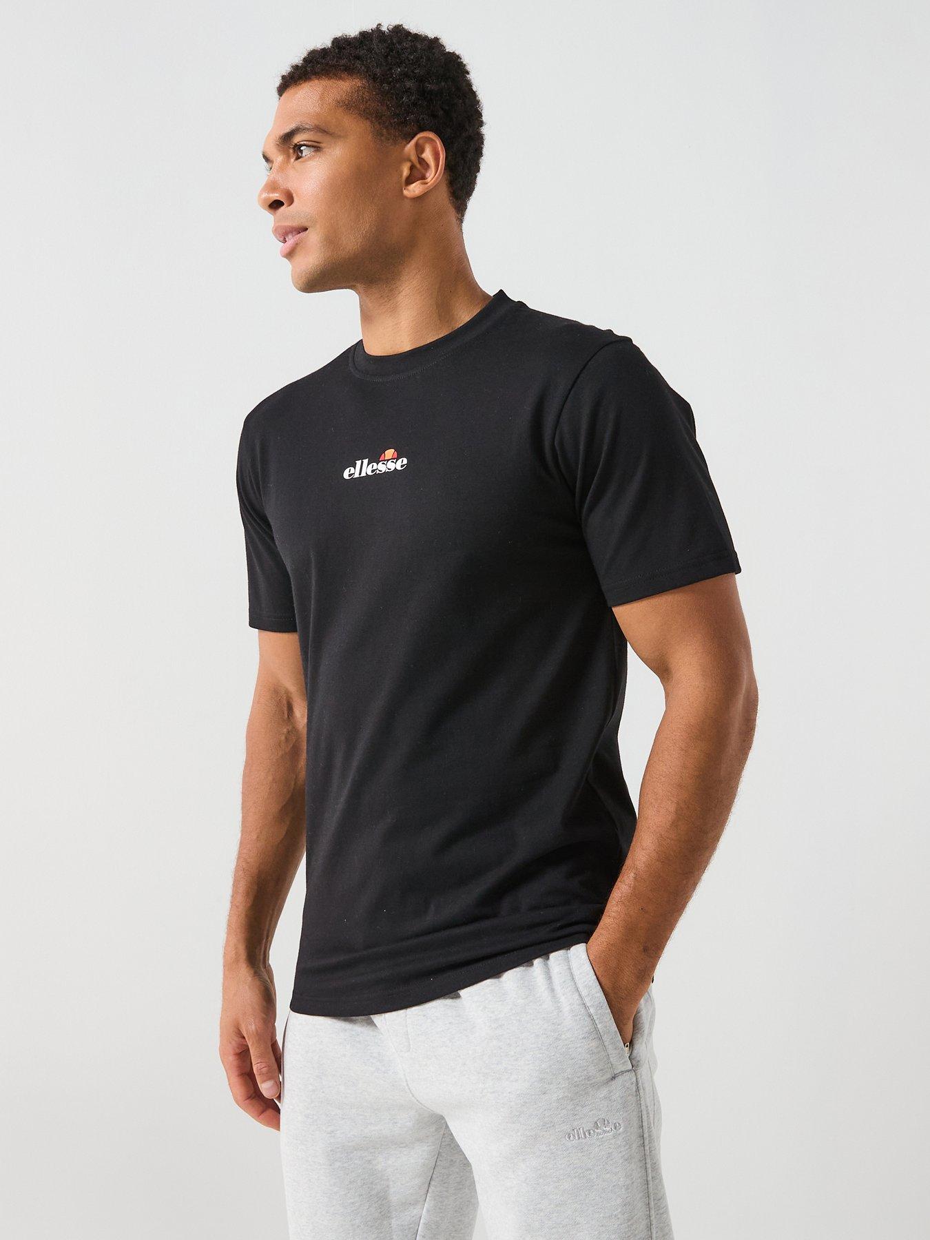 Image 1 of 5 of Ellesse Mens Ollio 2 T-Shirt - Black