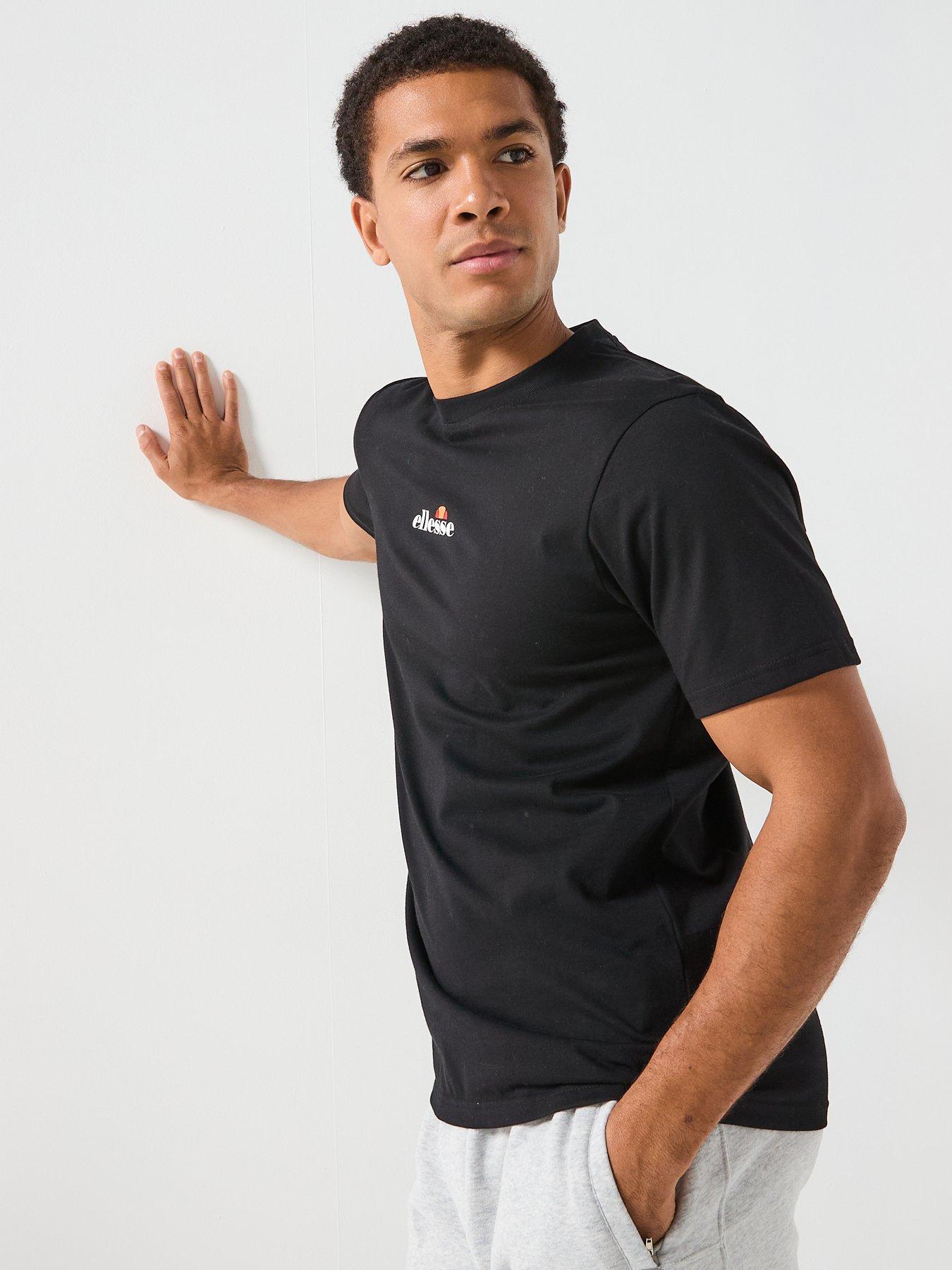 Image 5 of 5 of Ellesse Mens Ollio 2 T-Shirt - Black