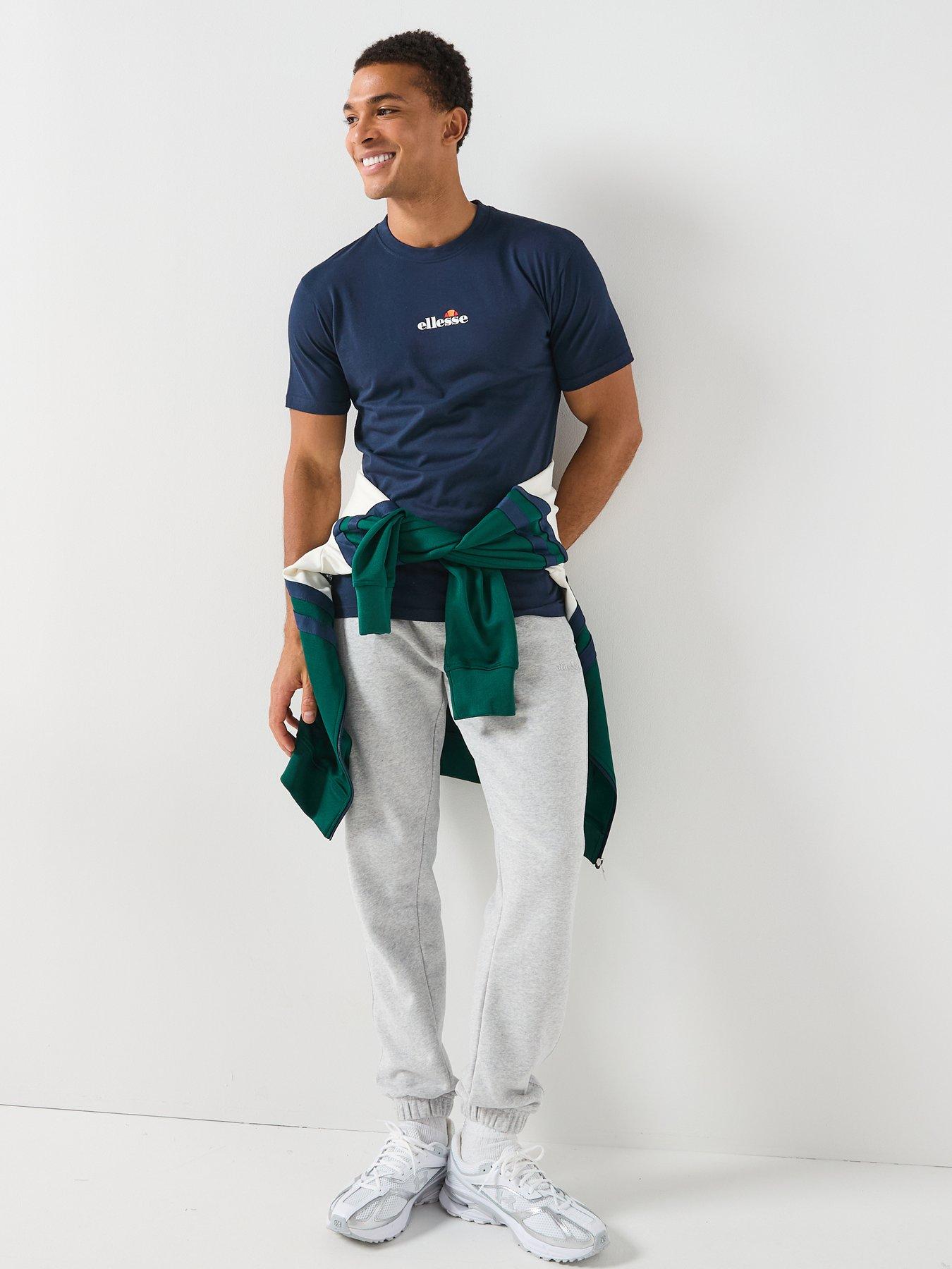 Image 3 of 5 of Ellesse Mens Ollio 2 T-Shirt - Navy