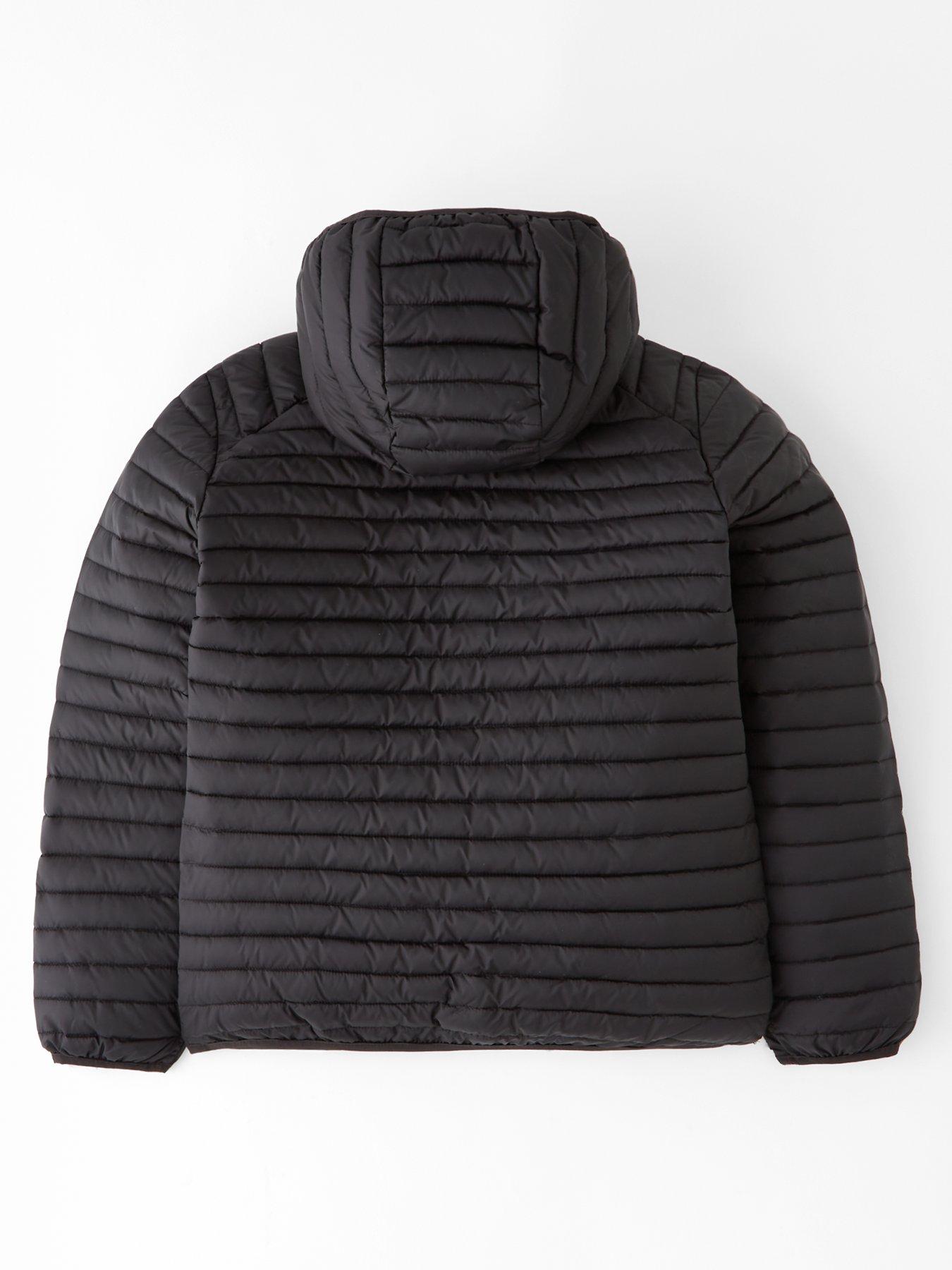 back image of ellesse-junior-lbardon-padded-jacket-black