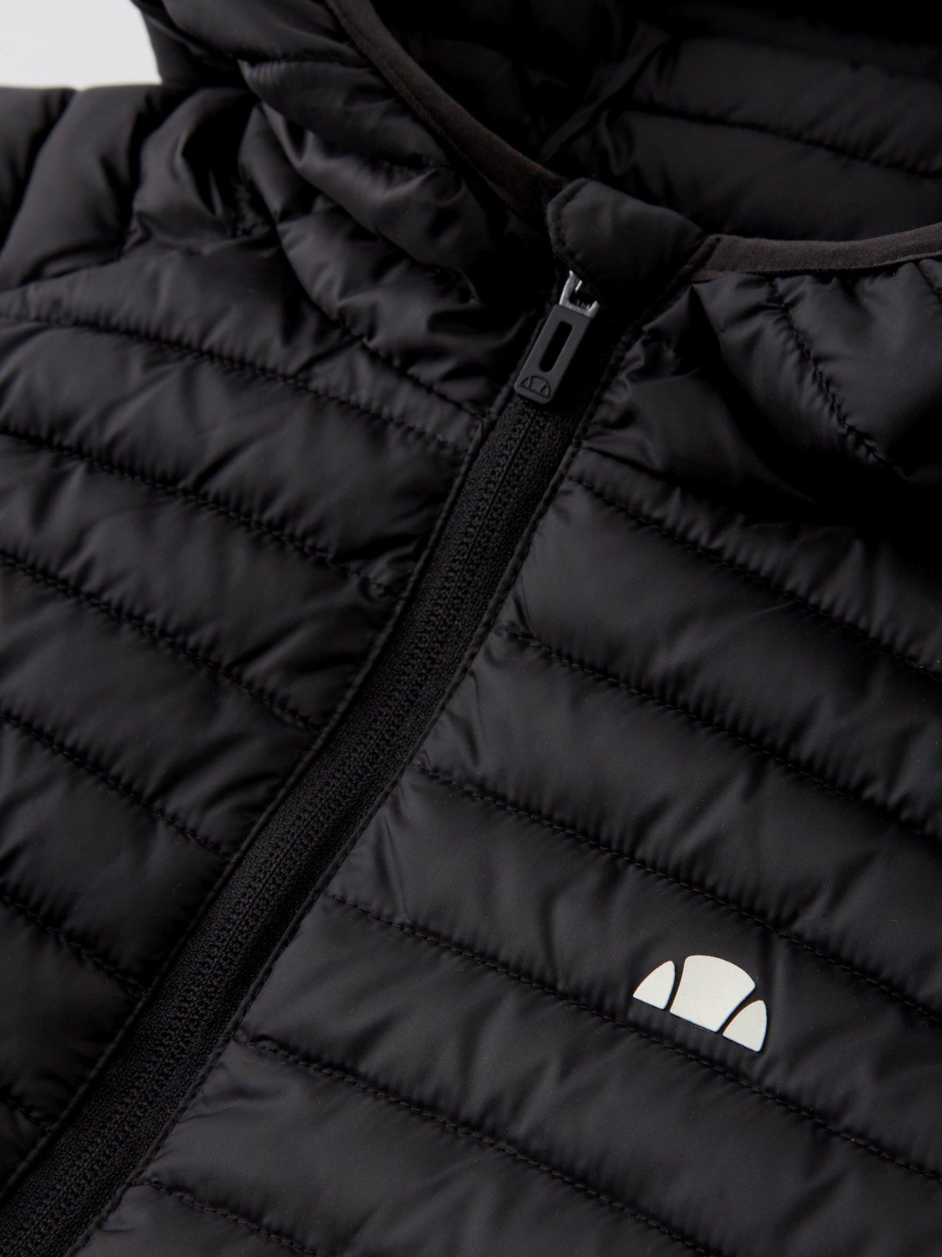  image of ellesse-junior-lbardon-padded-jacket-black