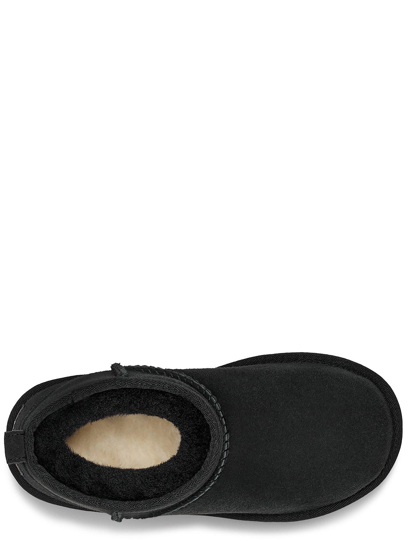  image of ugg-junior-older-kids-classic-ultra-mini-boots--black