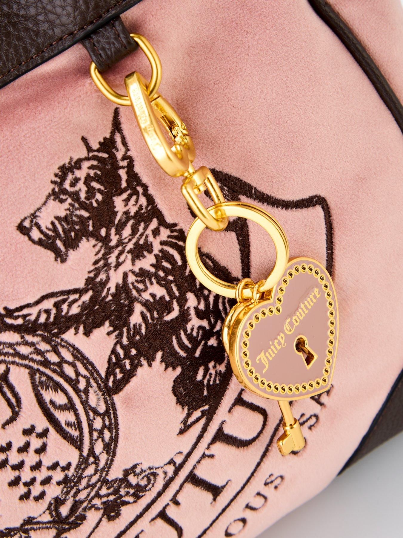  image of juicy-couture-large-double-hand-tote-bag-pink