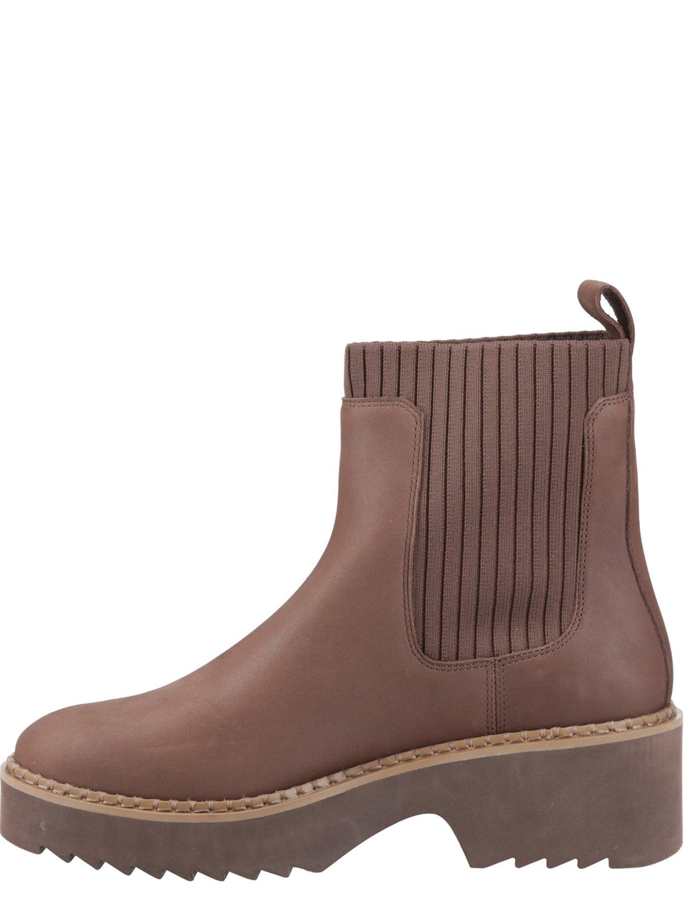  image of toms-millie-water-resistant-leather-boot-brown
