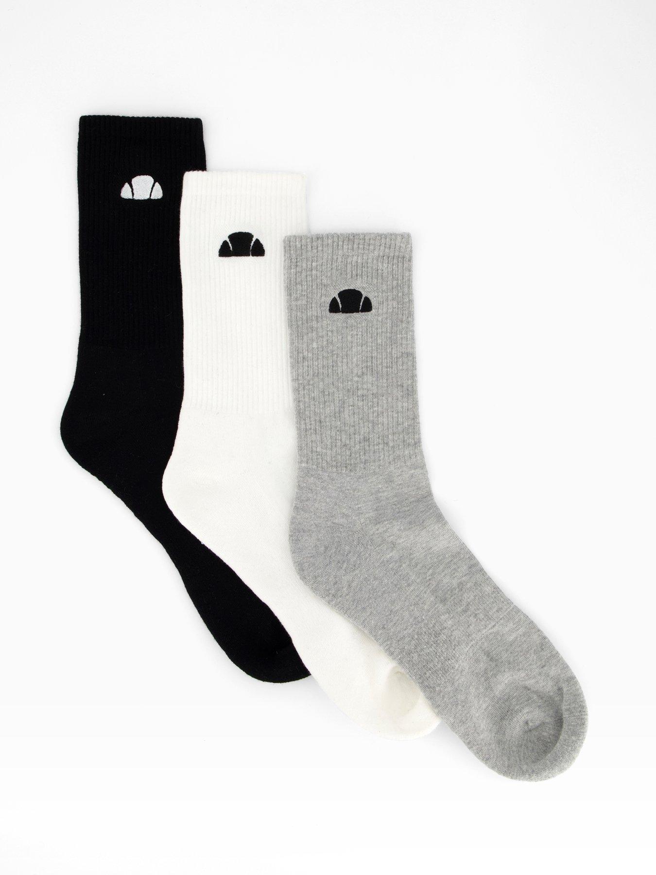 Image 1 of 3 of Ellesse Men's Alacre Crew Socks 3 Packs - Multi