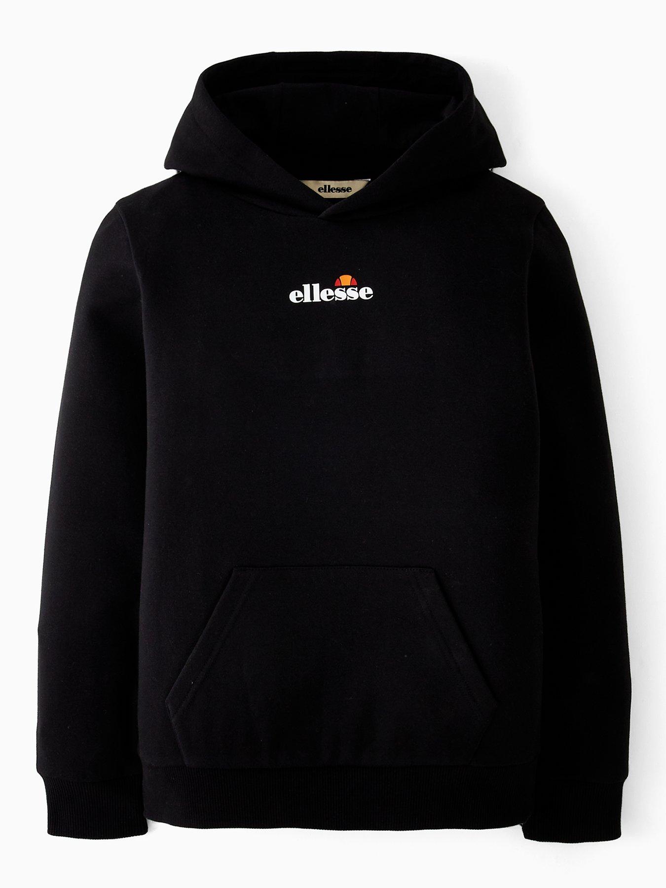 ellesse-junior-otternere-2-hoodie-black