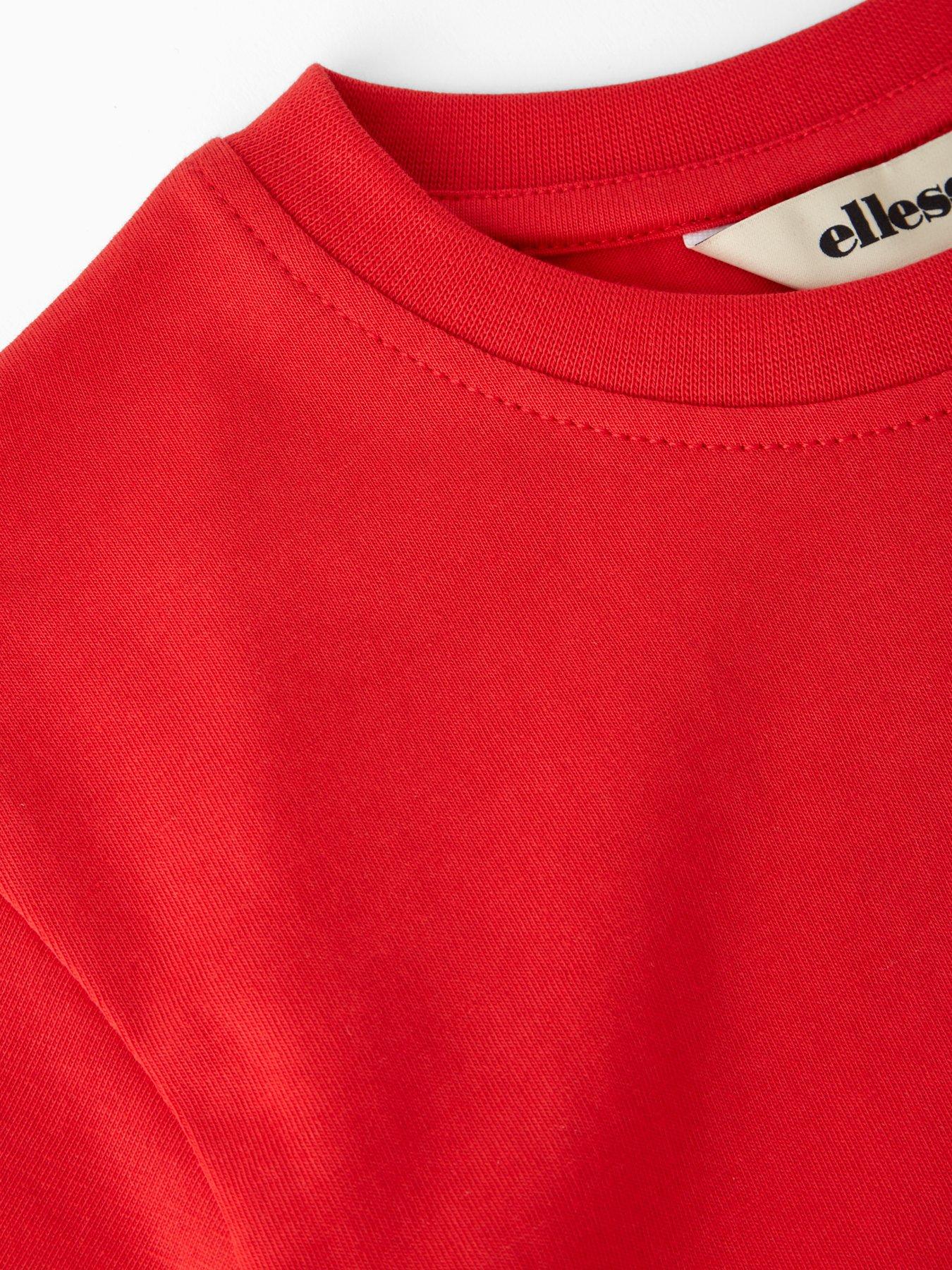  image of ellesse-junior-durare-2-t-shirt-red