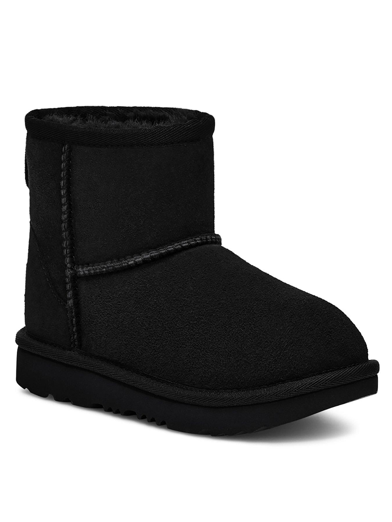  image of ugg-kids-infant-classic-mini-ii-bootsnbsp--black
