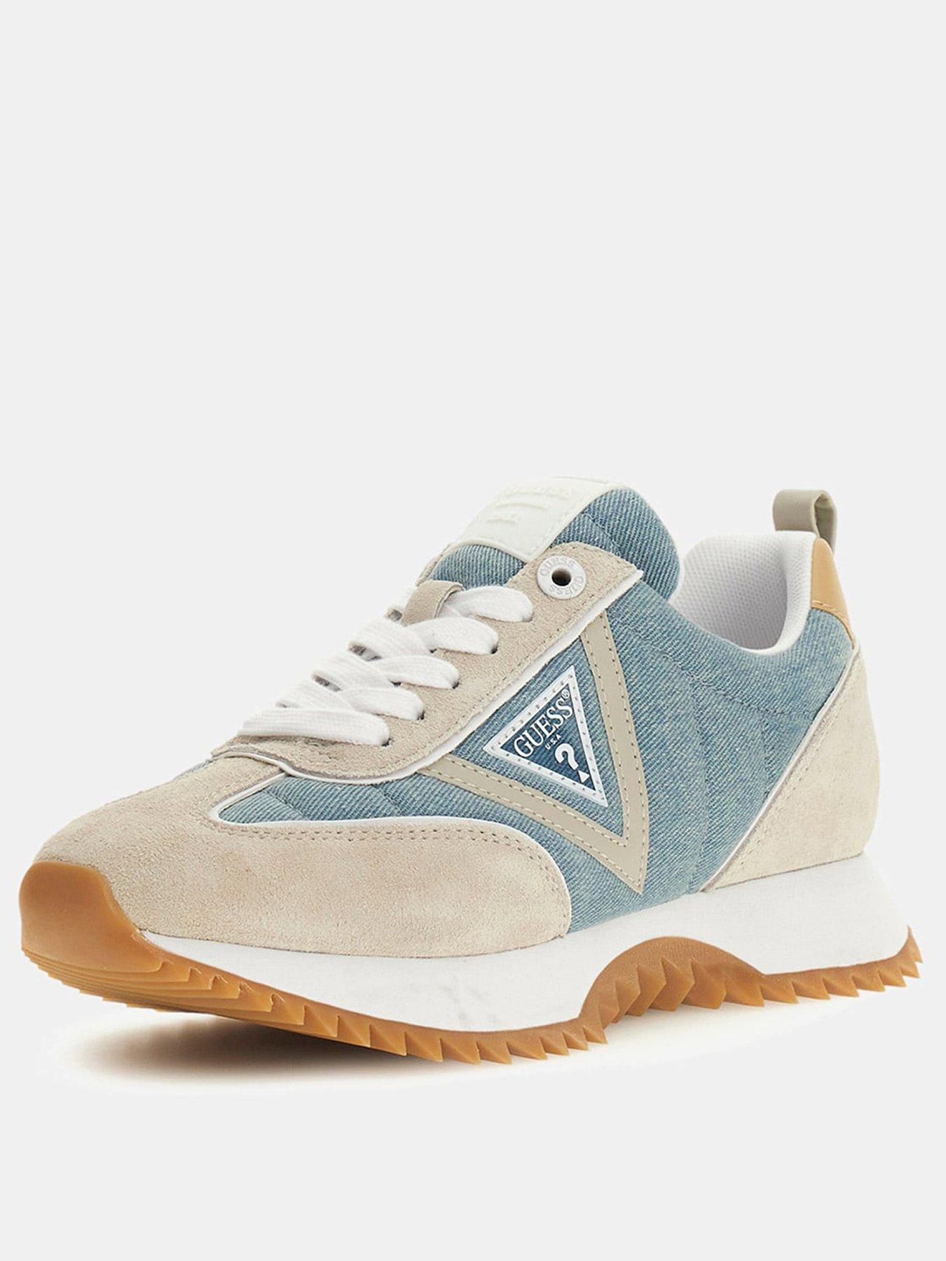 Image 2 of 5 of Guess Bail Denim Sneaker - Blue