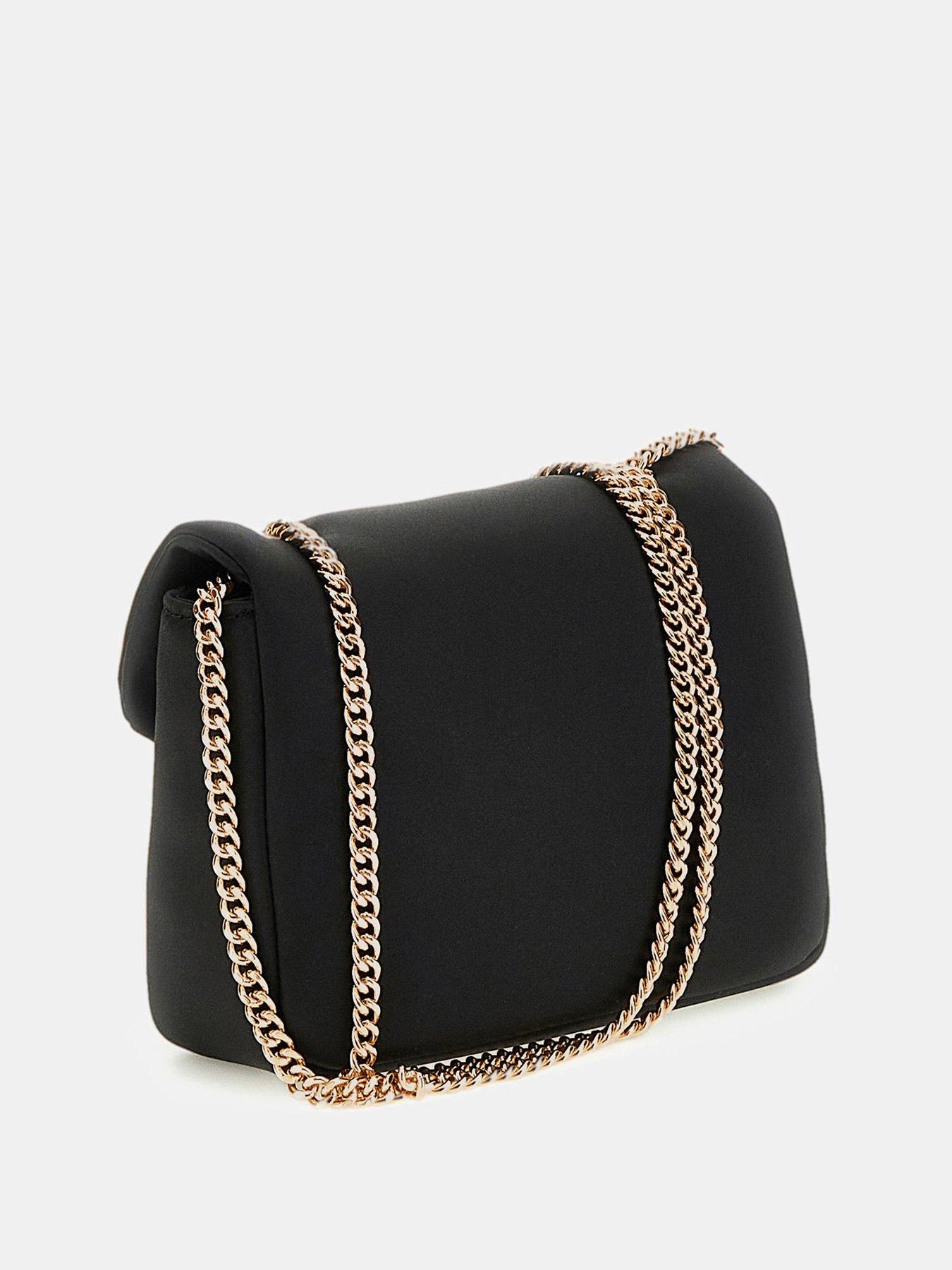 Image 3 of 4 of Guess Prue Mini Convertible Crossbody Flap - Black