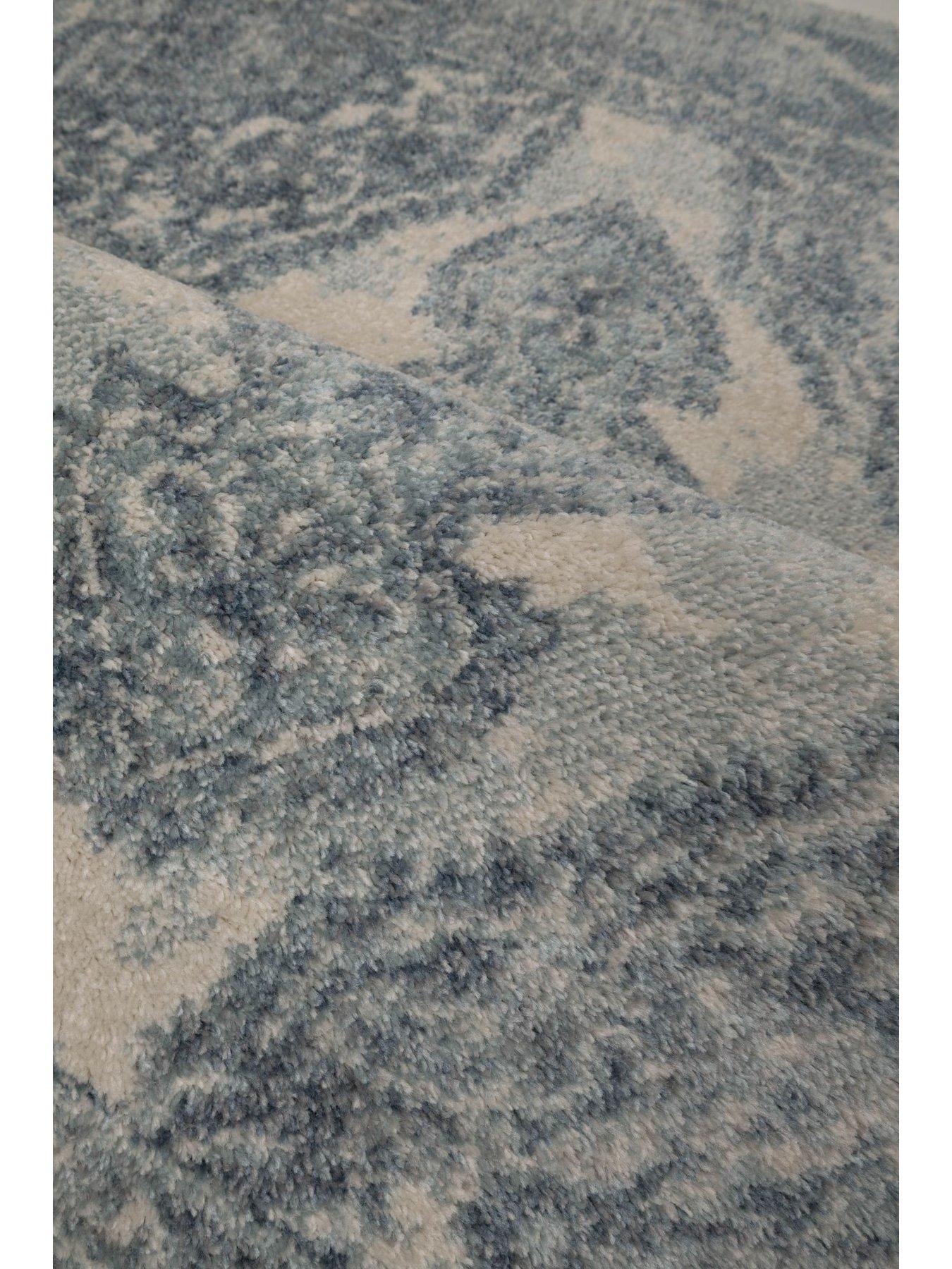  image of the-very-collection-juno-blue-medallion-rug