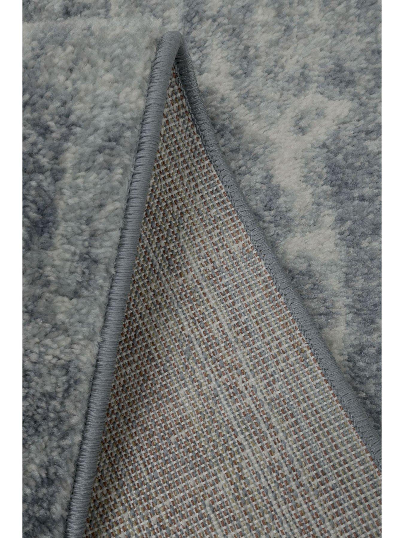 Image 4 of 4 of Very Home Juno Blue Medallion Rug