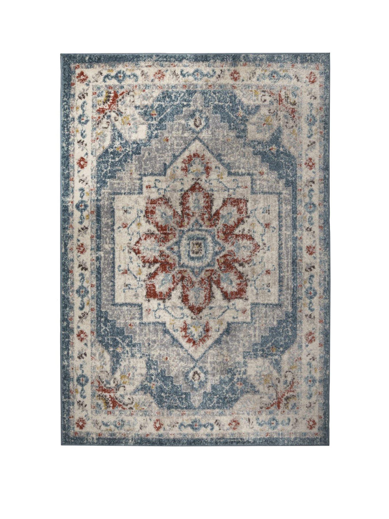 stillFront image of the-very-collection-juno-multi-traditional-rug