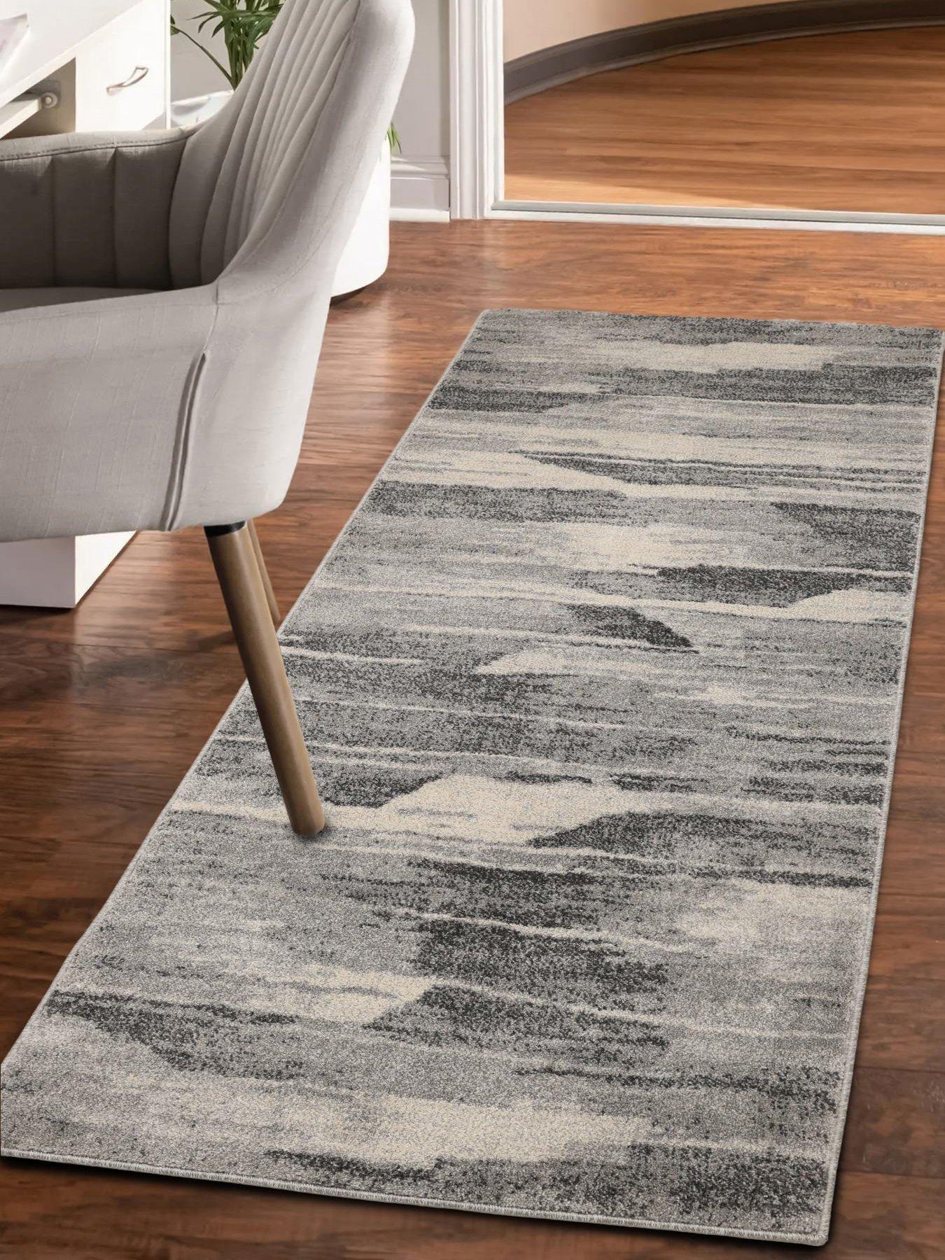 undefined Freya Abstract Runner - Grey