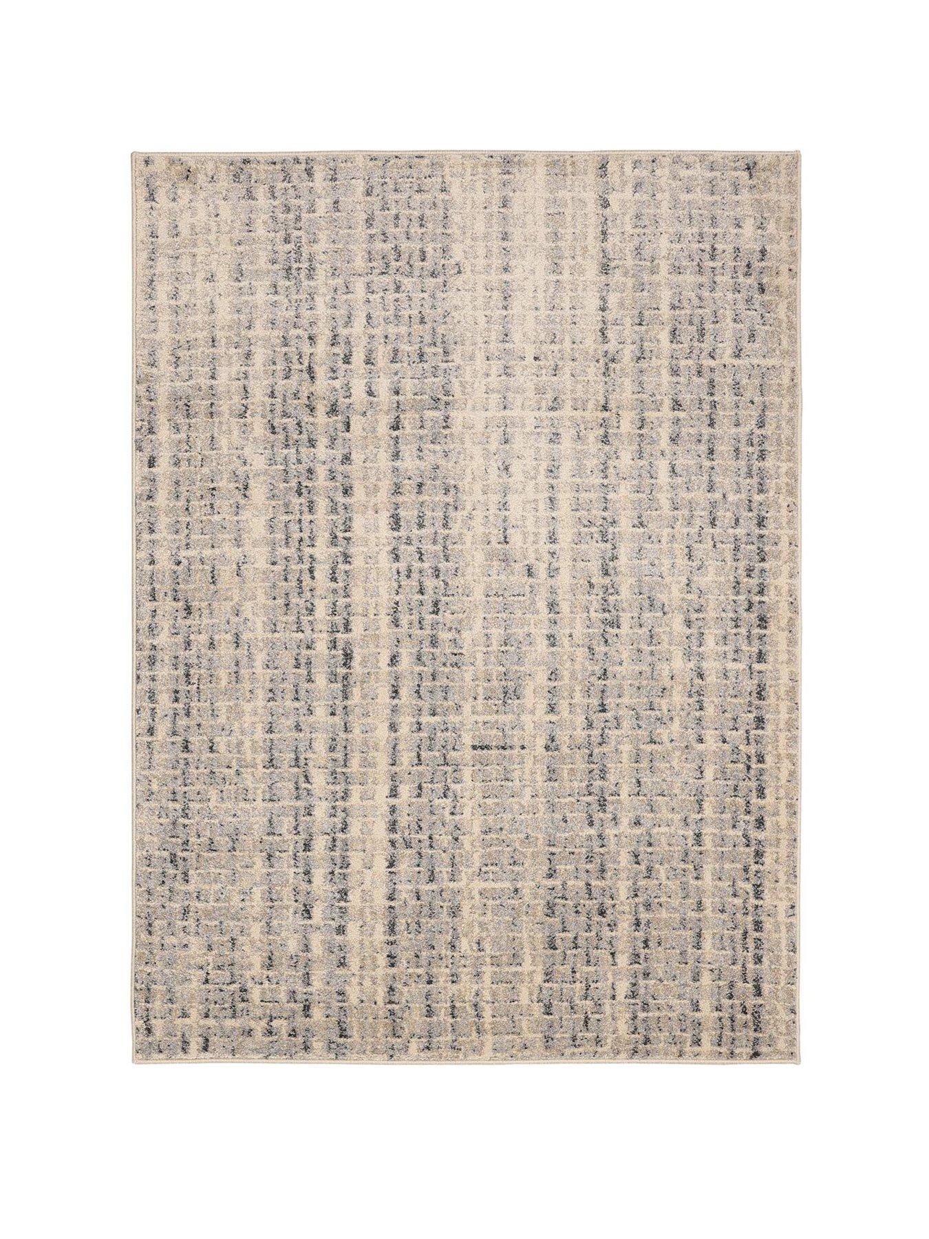 stillFront image of the-very-collection-freya-textured-rug-blue