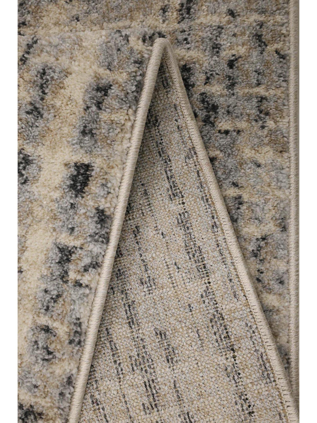  image of the-very-collection-freya-textured-rug-blue