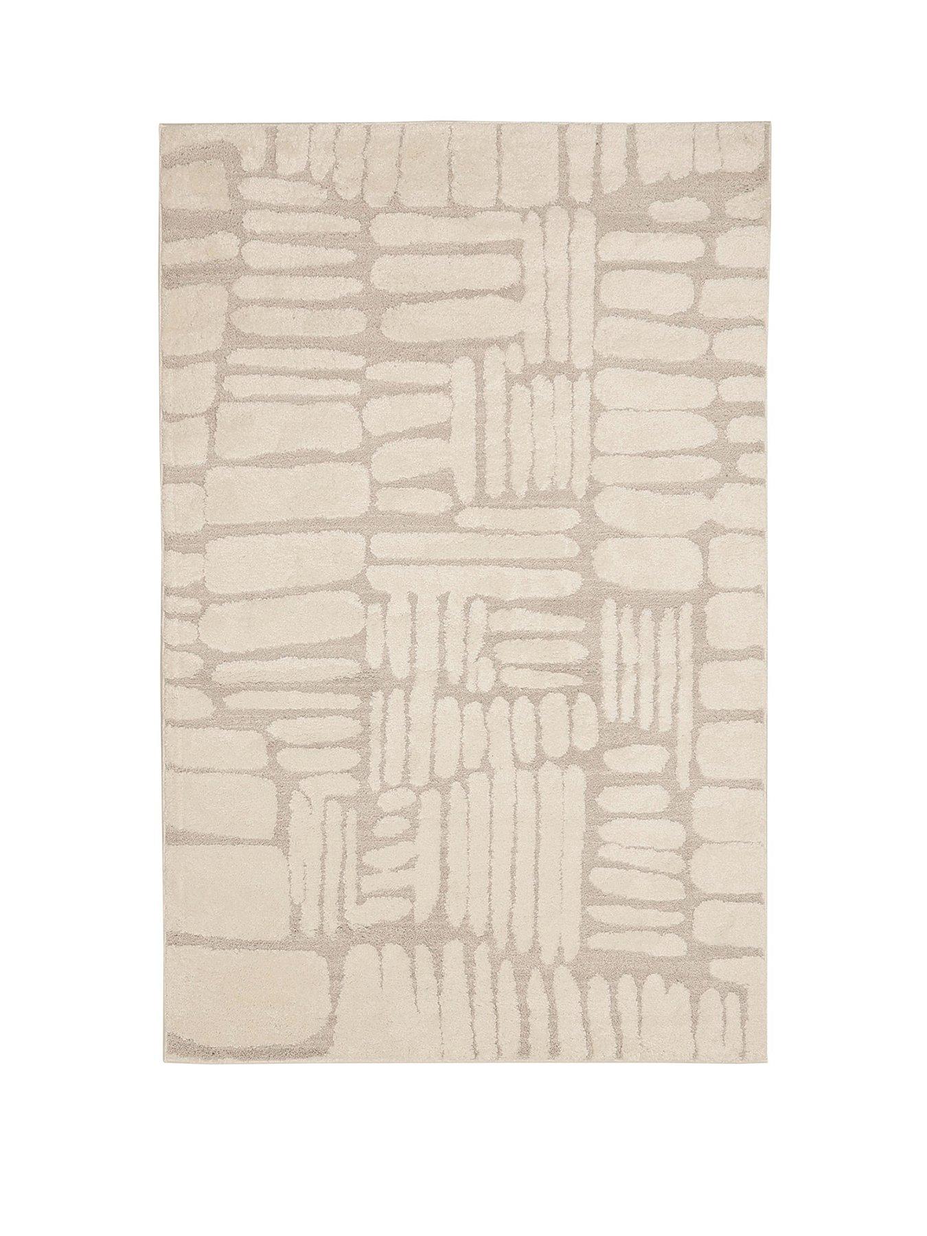 Image 2 of 4 of Very Home Ava Pave Rug - Natural