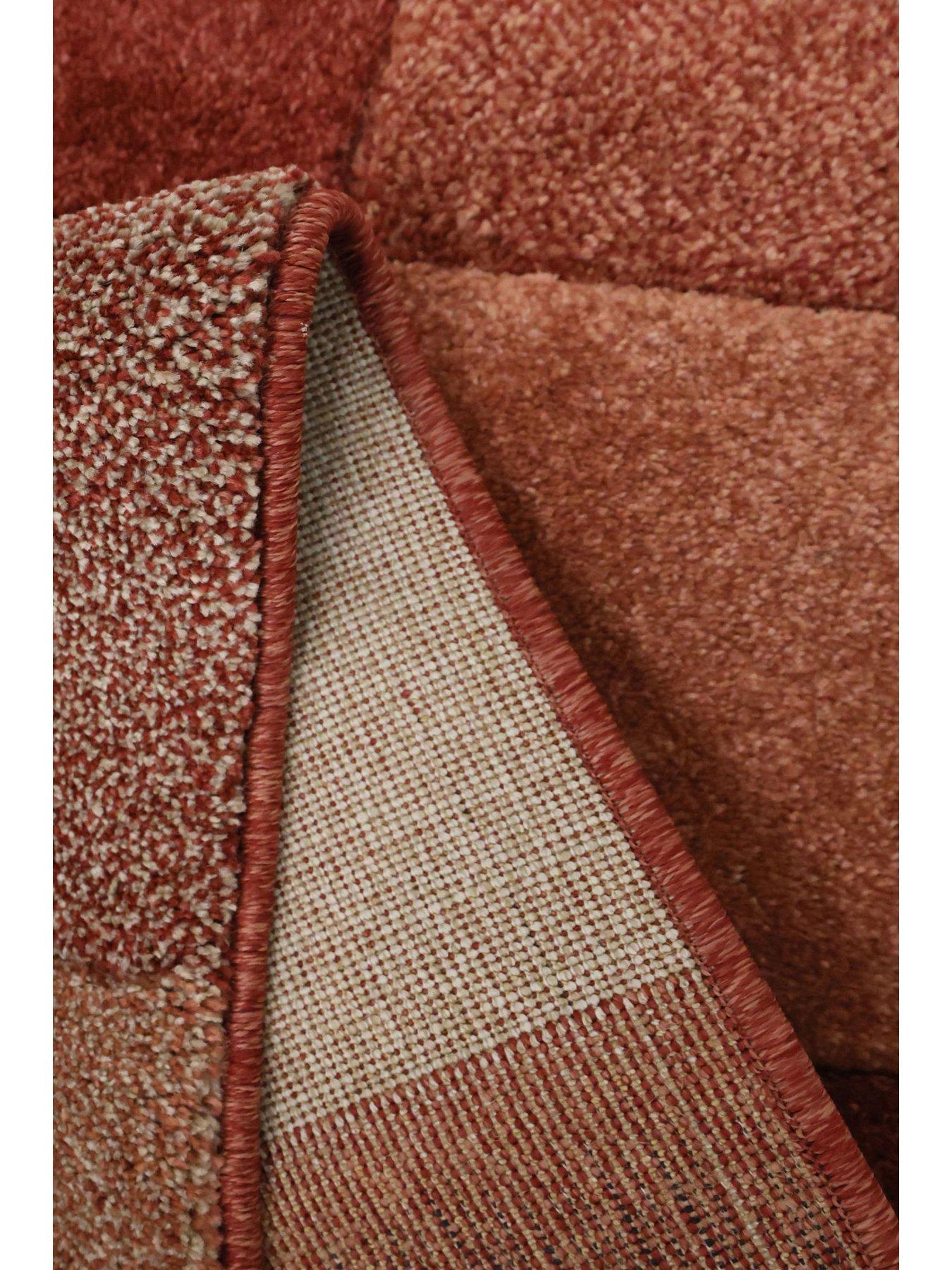 Image 4 of 4 of Very Home Newport Terracotta Blocks Rug