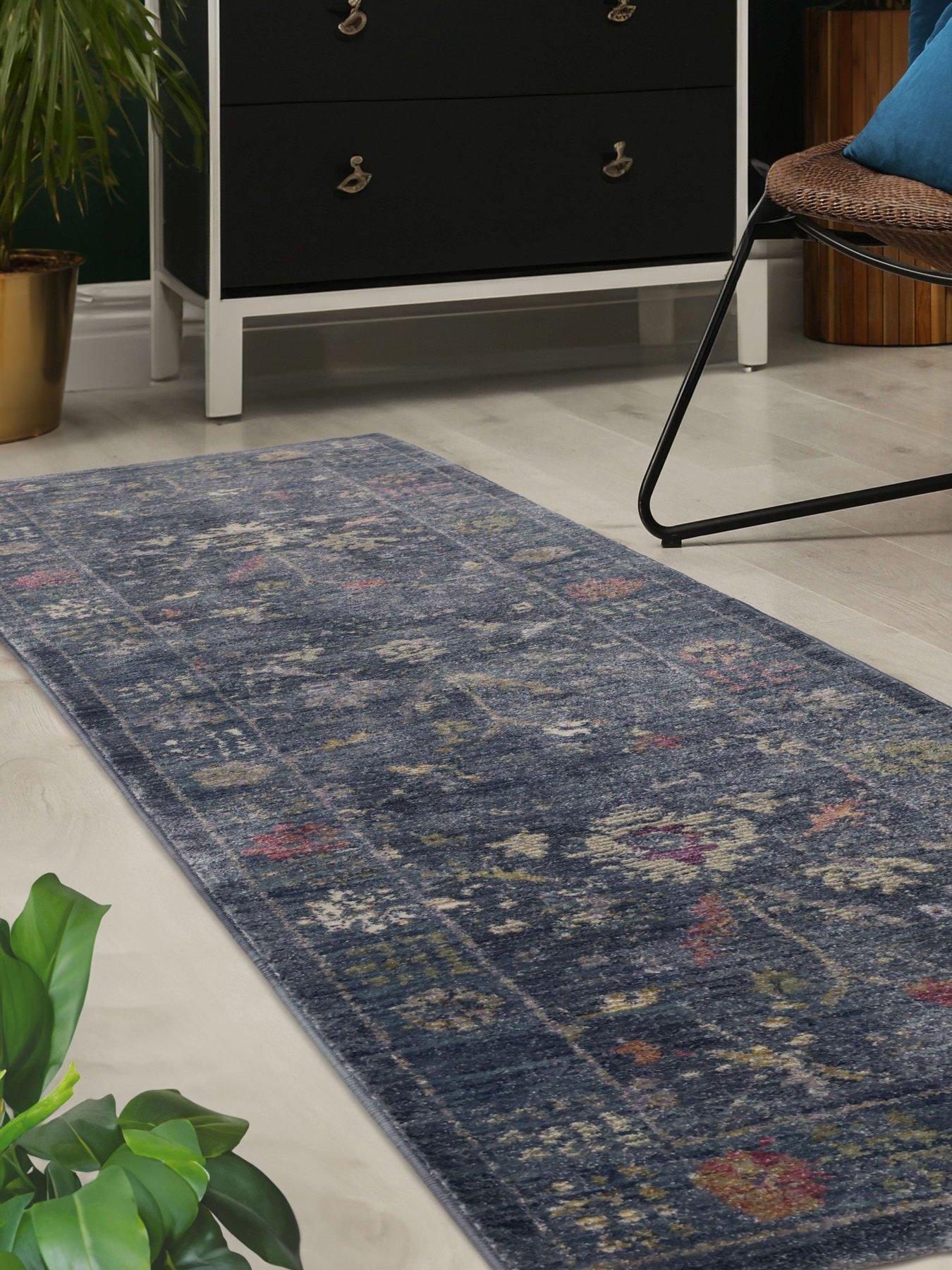 The Very Collection Orner Traditional Runner - Blue