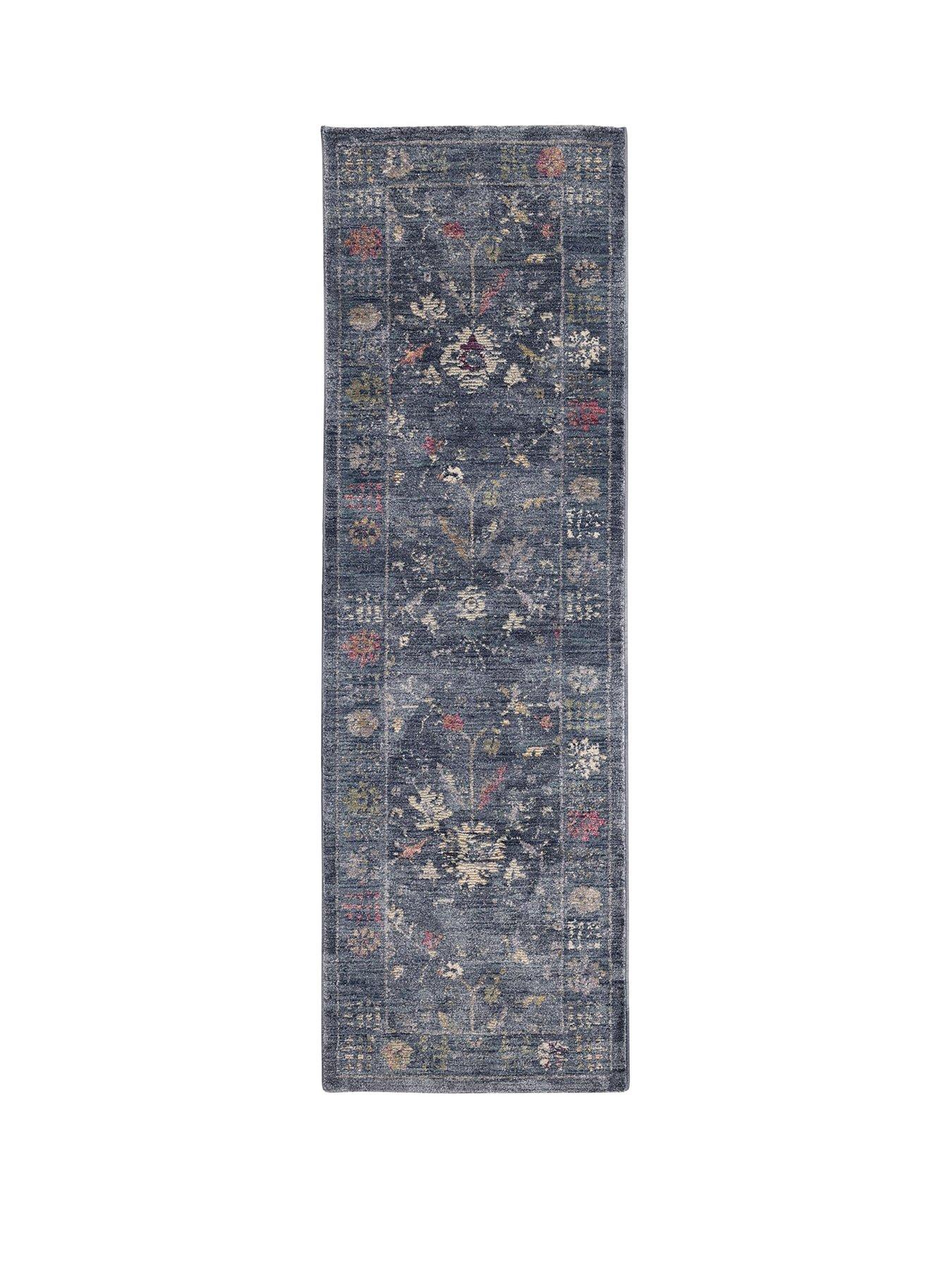 stillFront image of the-very-collection-orner-traditional-runner-blue
