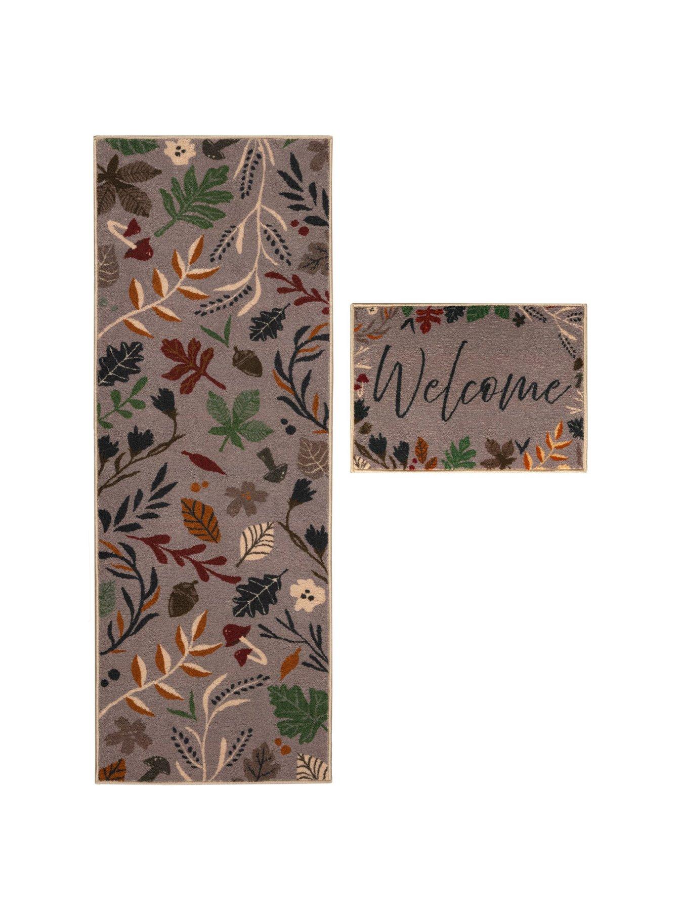 Image 2 of 4 of Very Home Autumnal Runner &amp; Doormat Set - Natural