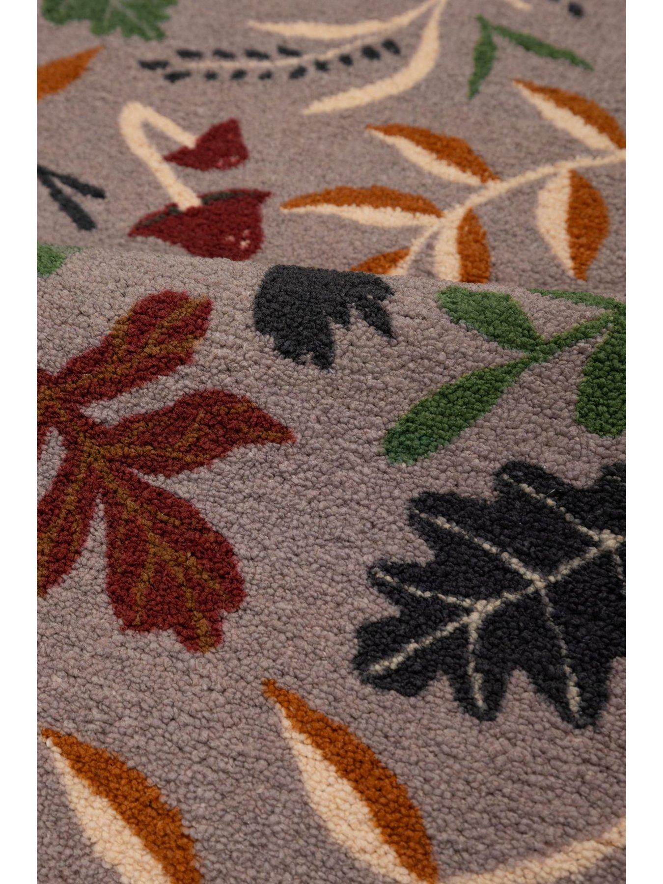  image of very-home-autumnal-runner-amp-doormat-set-natural