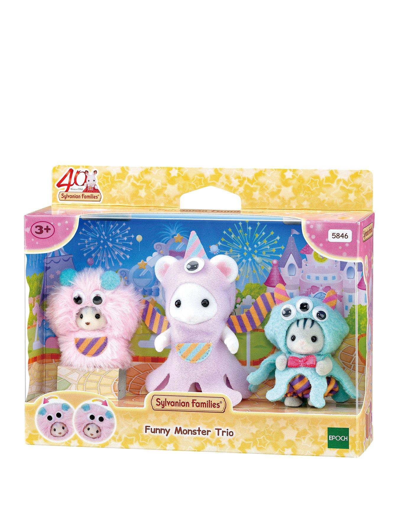 Sylvanian Families Funny Monster Trio