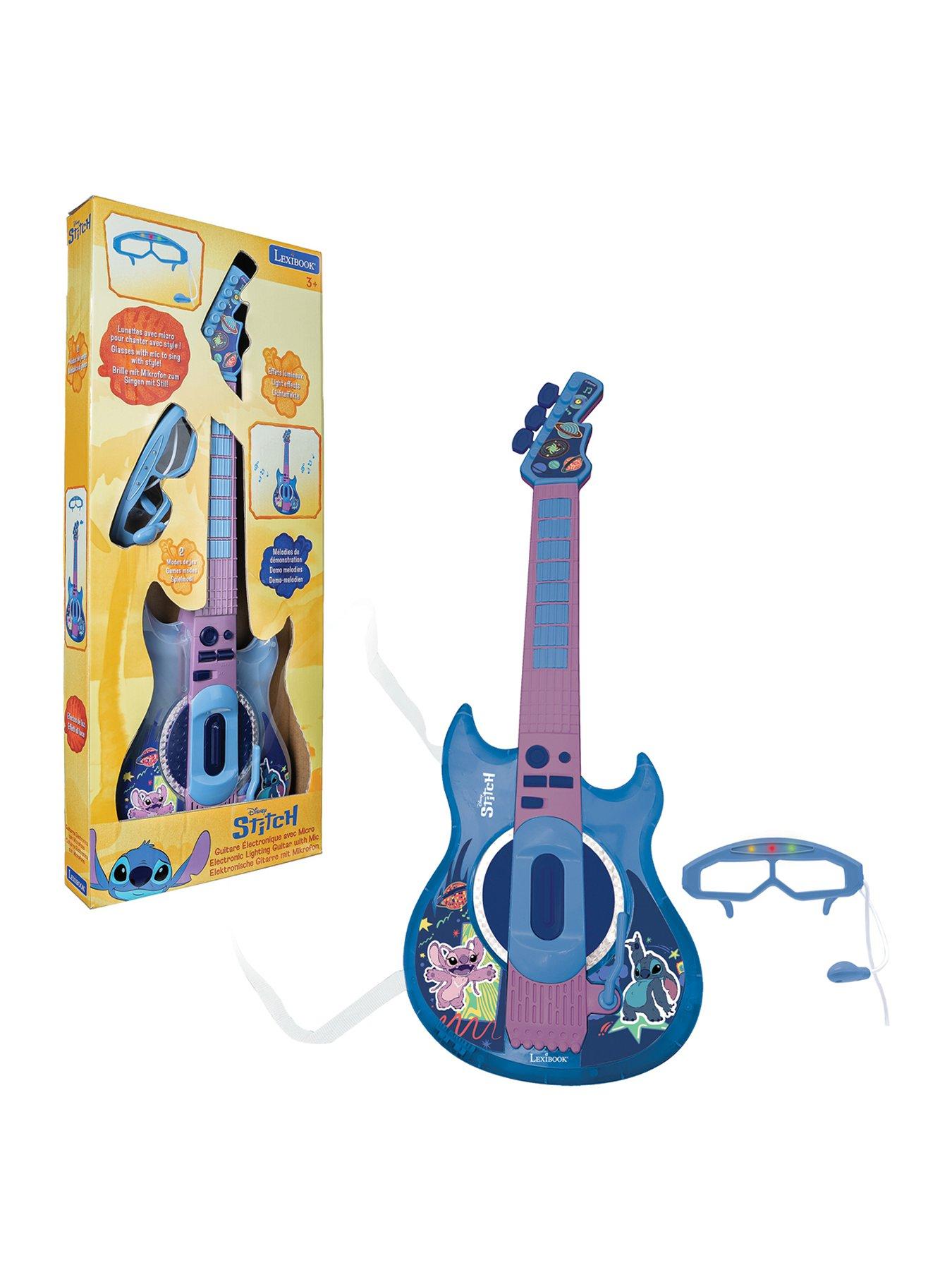 Disney Stitch Stitch Electronic Lighting Guitar and Glasses with Mic