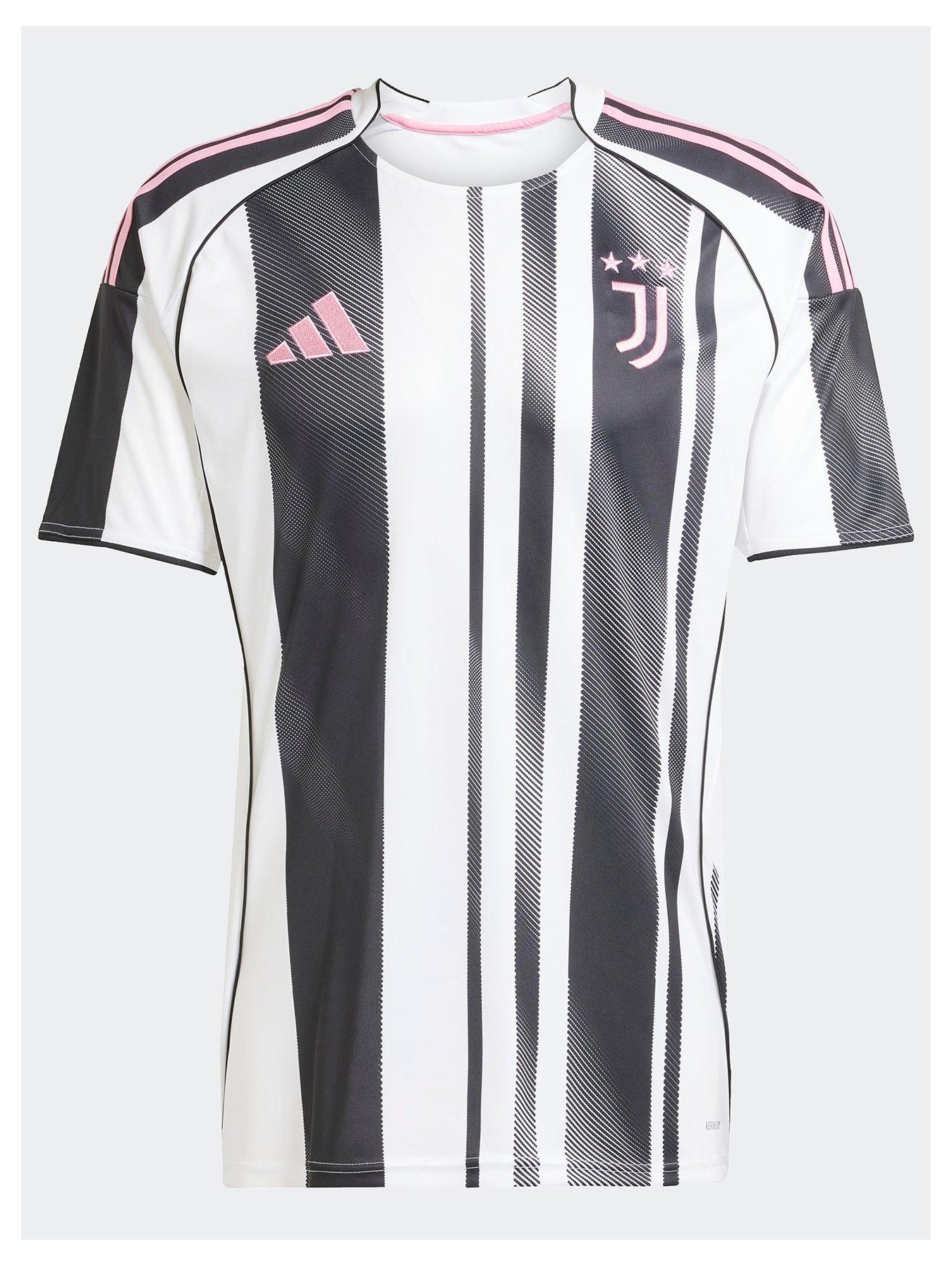 undefined Mens Juventus 25/26 Home Football Shirt - Black/White