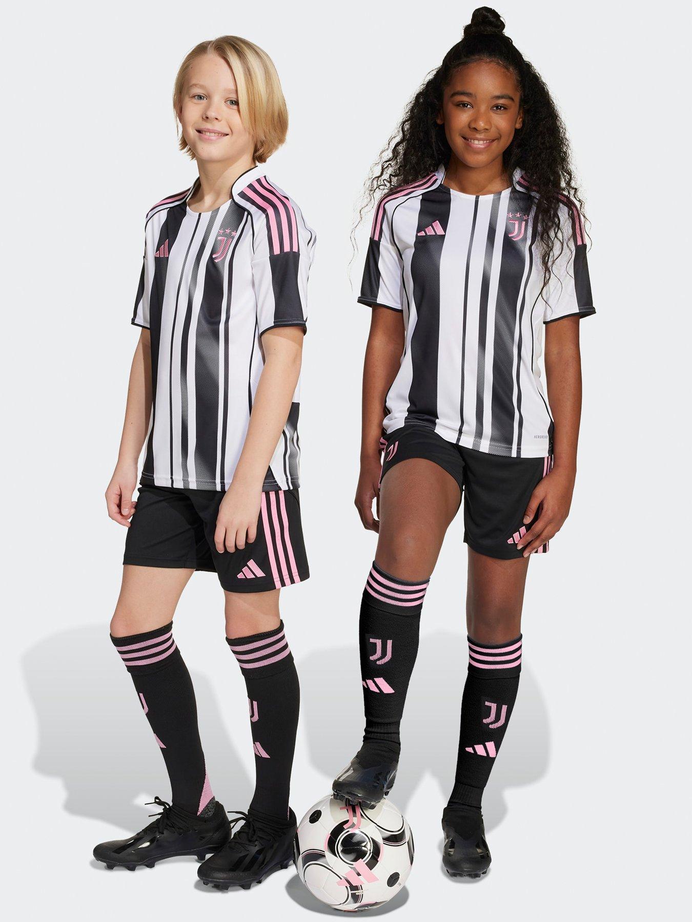 adidas Kids Juventus 25/26 Home Football Shorts - Black