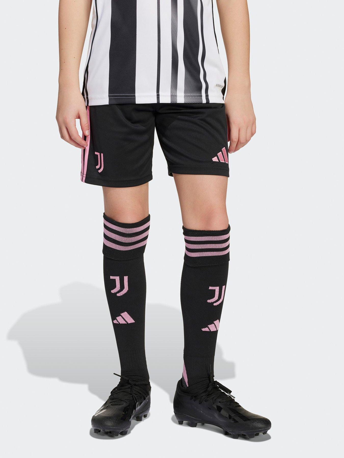 Image 4 of 6 of adidas Kids Juventus 25/26 Home Football Shorts - Black