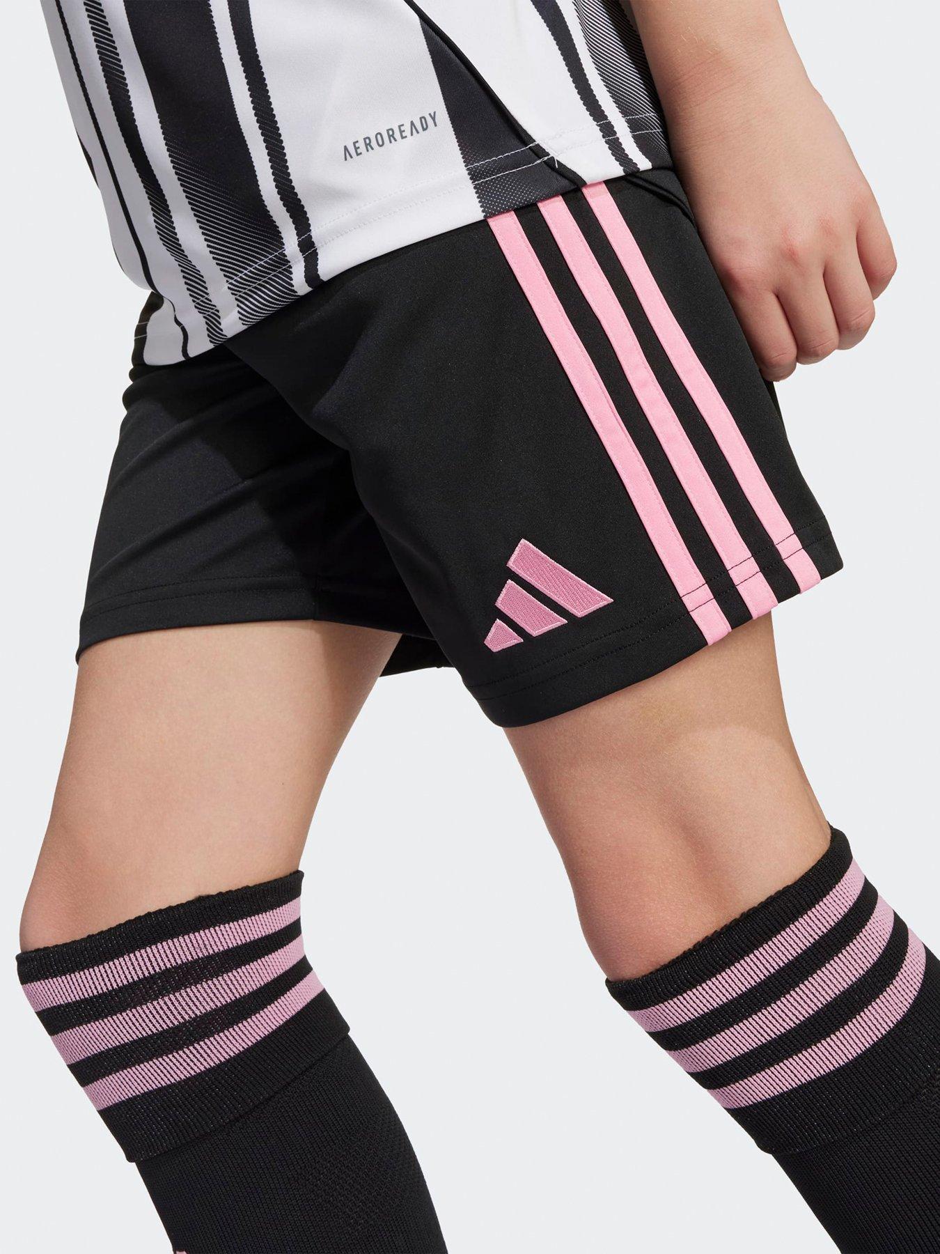 Image 5 of 6 of adidas Kids Juventus 25/26 Home Football Shorts - Black