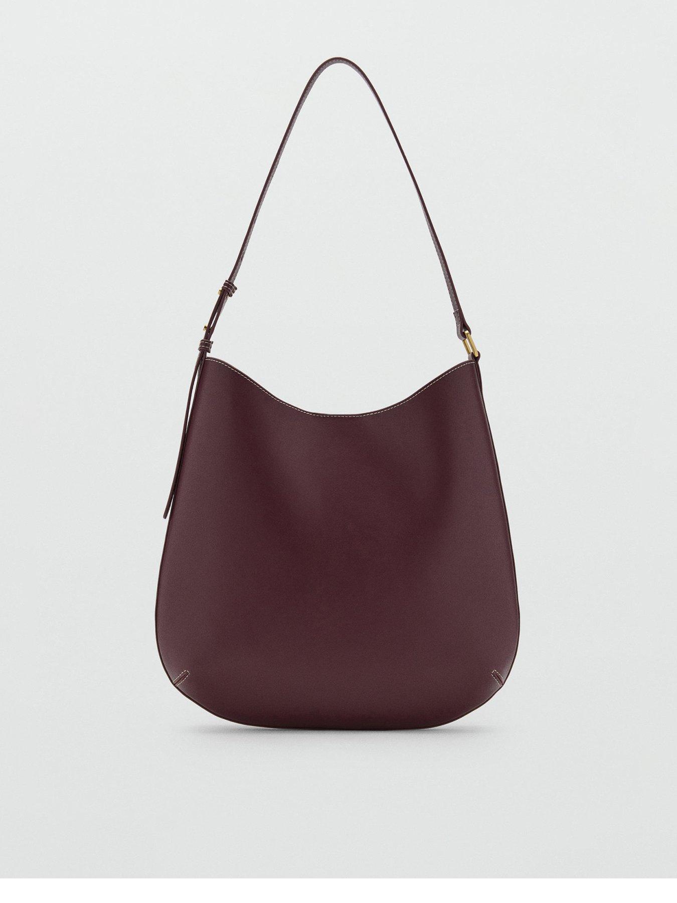 undefined Large Oval Shoulder Bag - Red