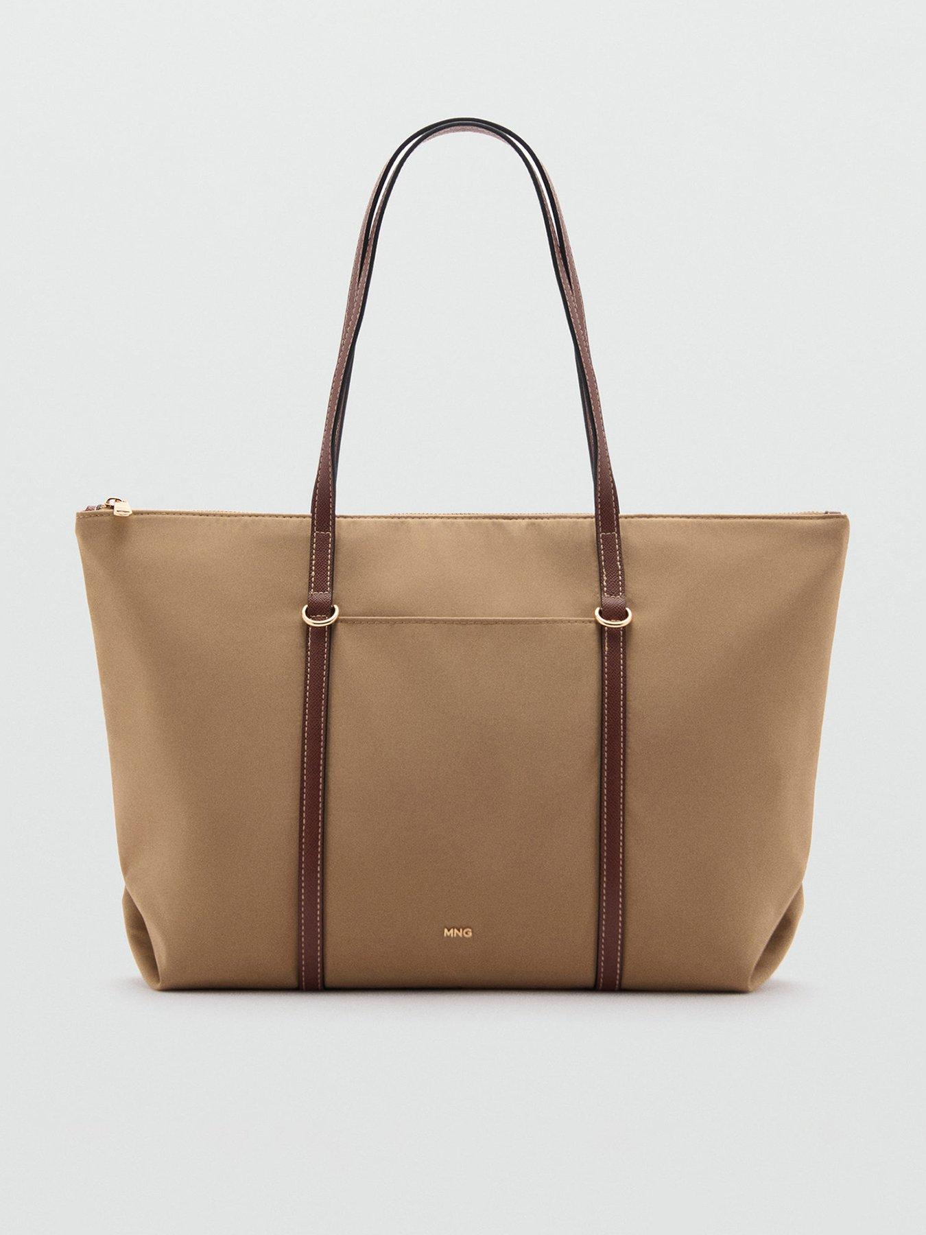 undefined Shopper Bag With Double Handle - Beige