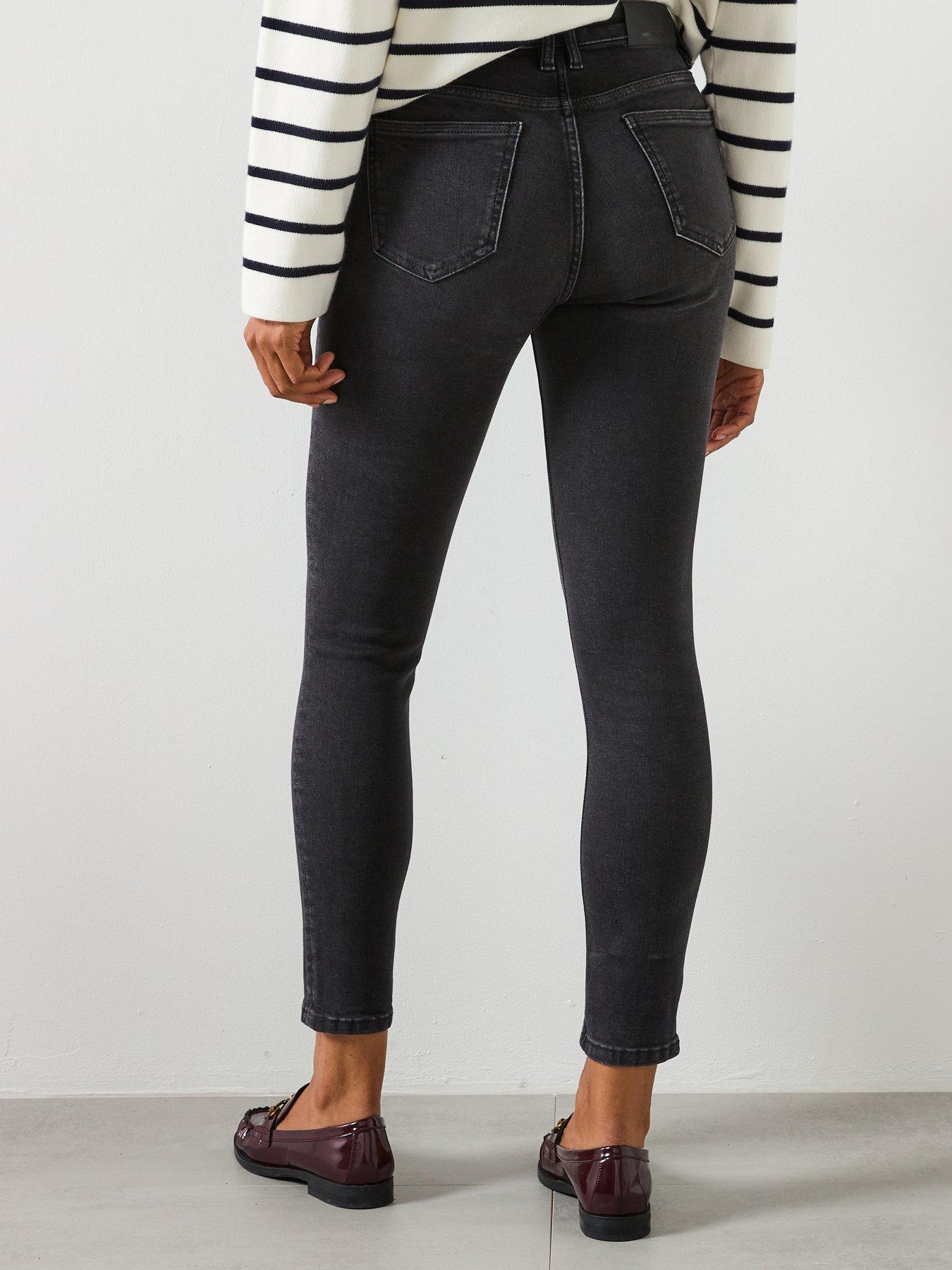  image of mango-mid-rise-skinny-jeans