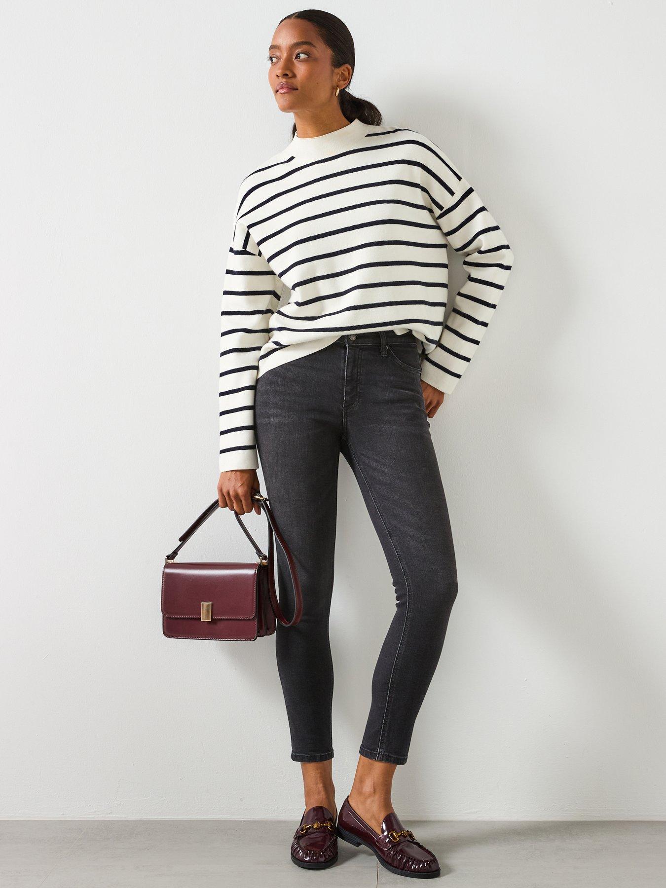  image of mango-mid-rise-skinny-jeans