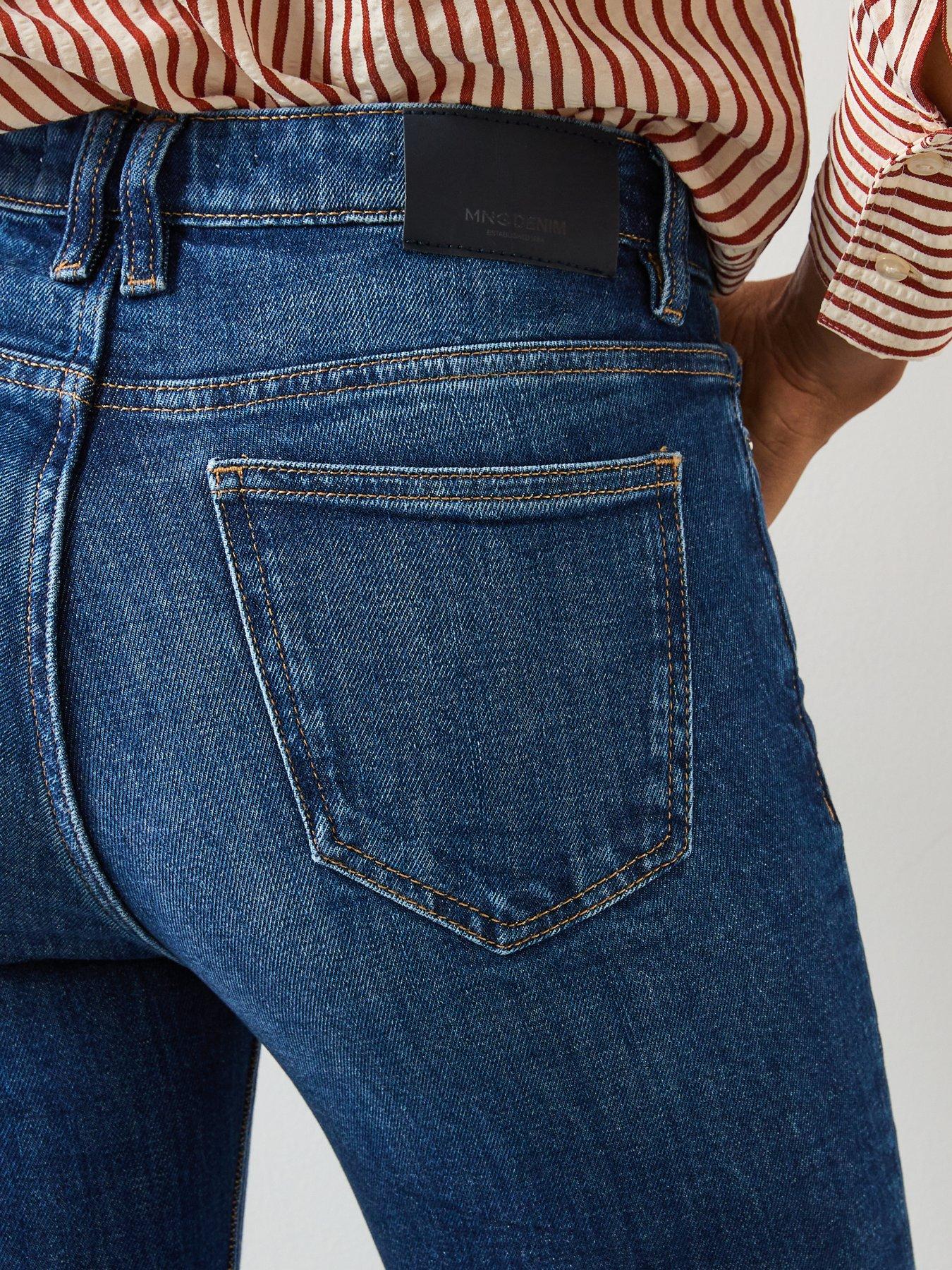  image of mango-mid-rise-skinny-jeans