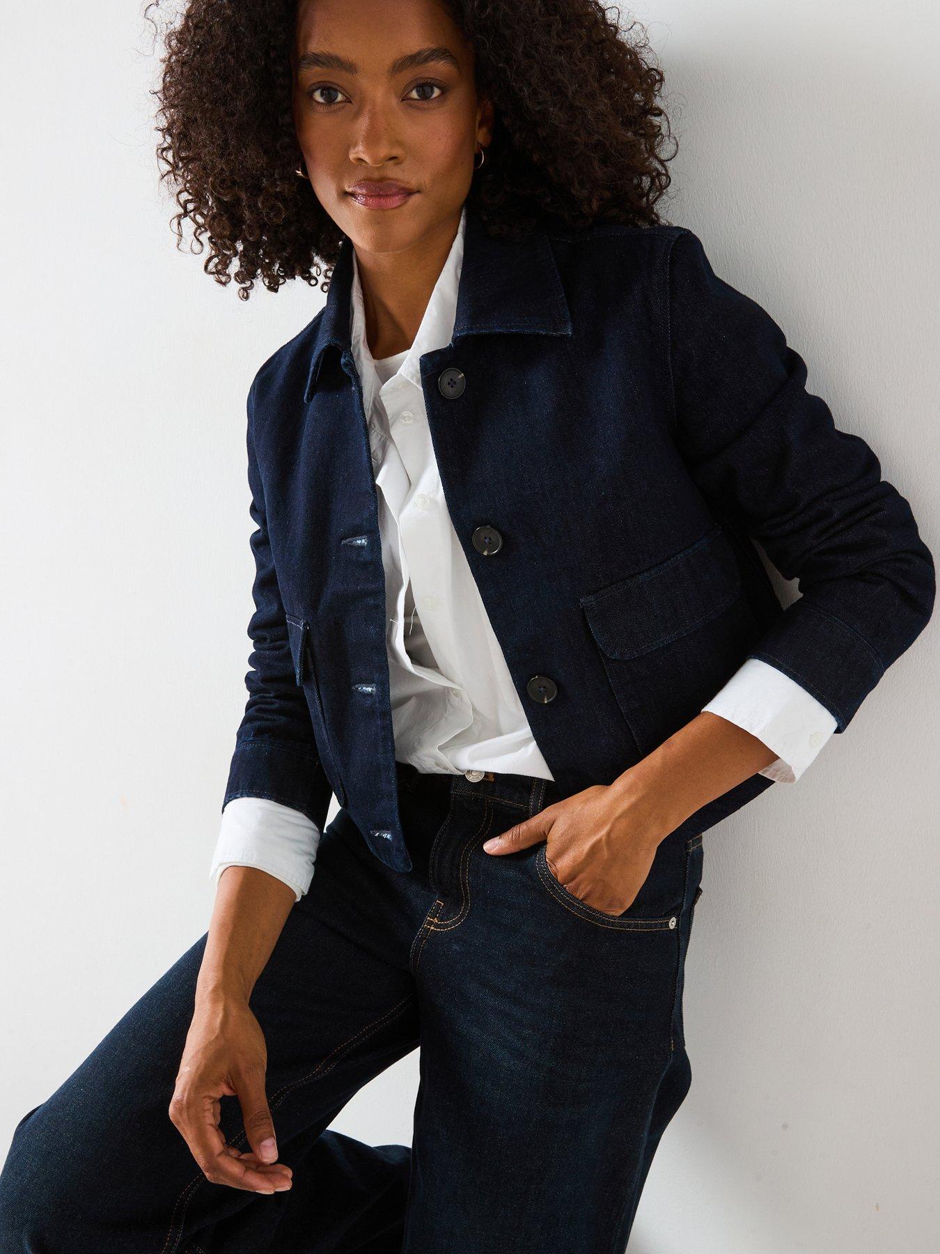 Mango Denim Jacket - Blue