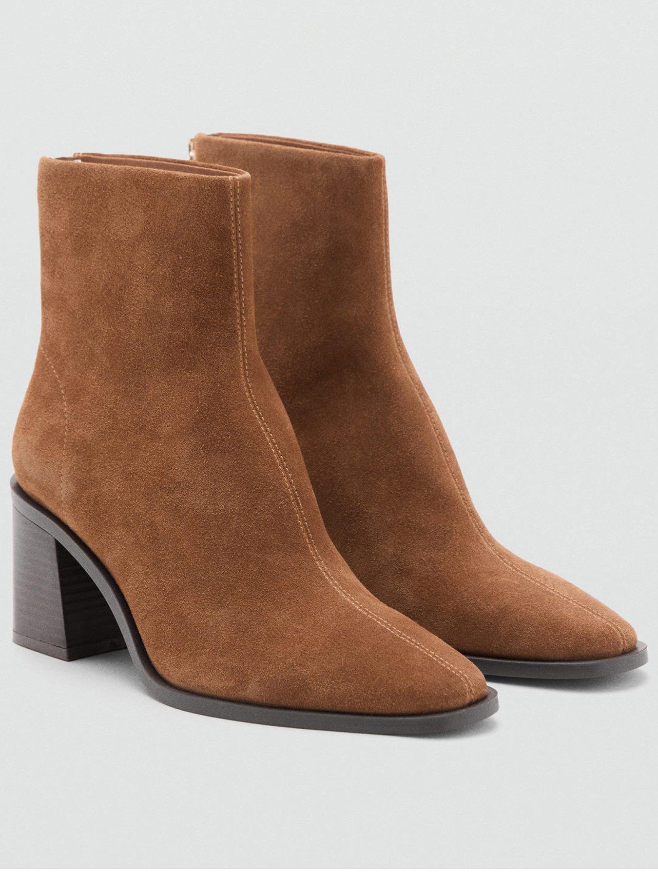 undefined Suede Ankle Boots