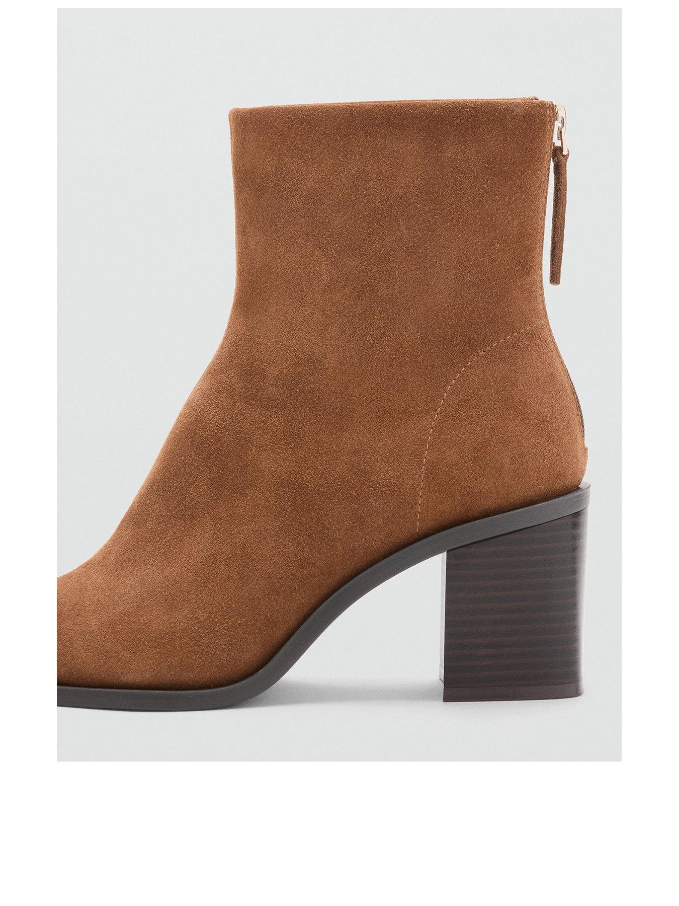 Image 3 of 5 of Mango Suede Ankle Boots