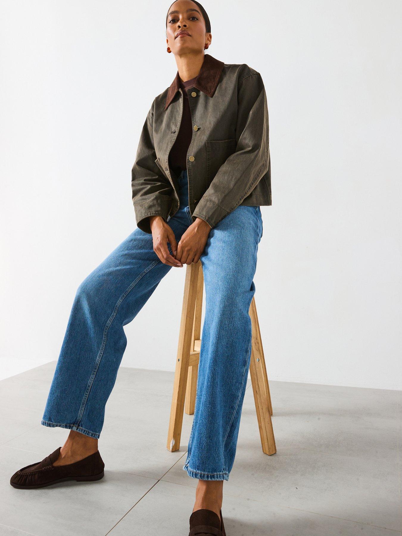 undefined Straight Leg Bet Jeans - Blue