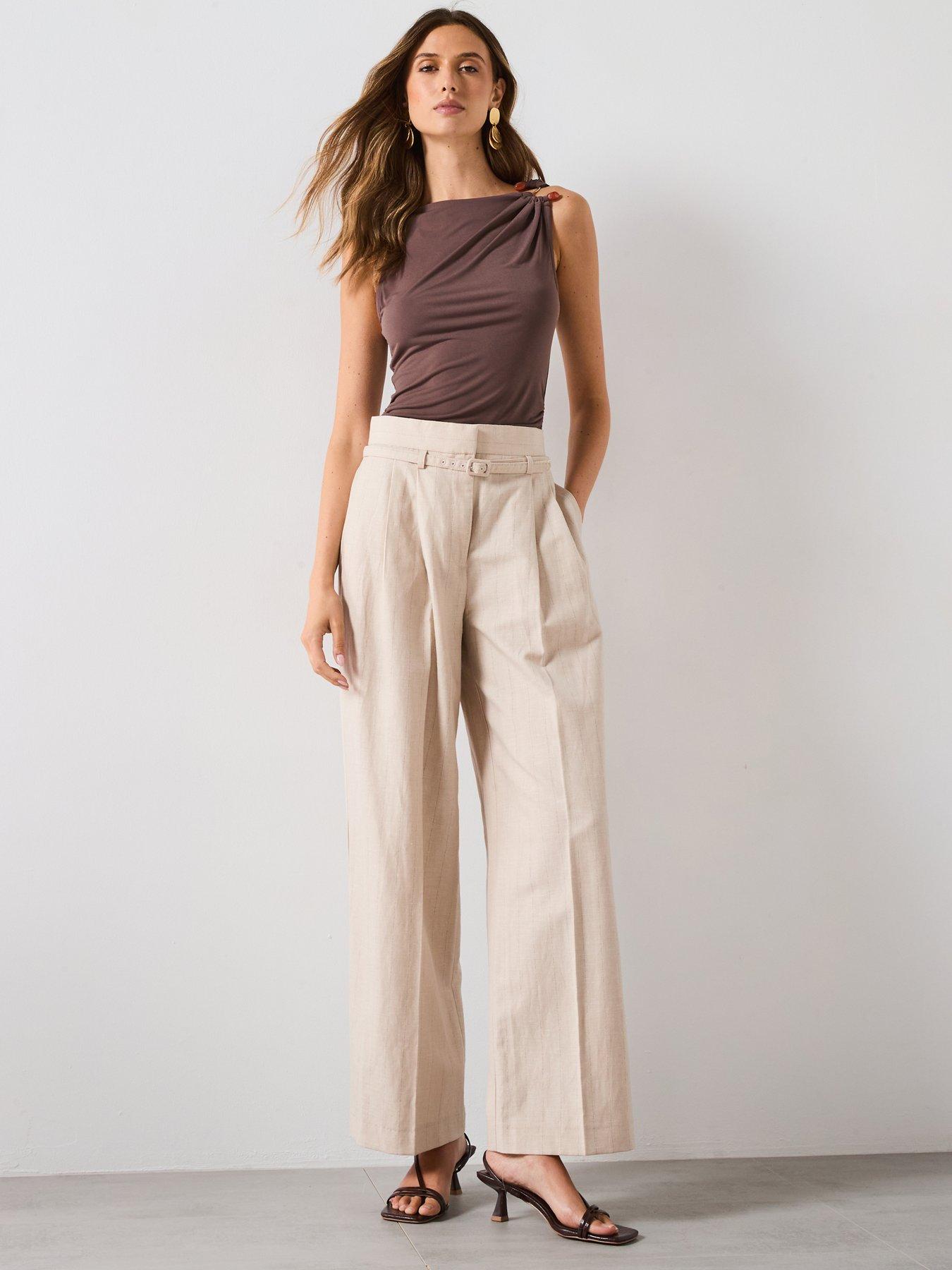Image 3 of 6 of Mango Lurex Knitted Top With Crossed Back - Grey
