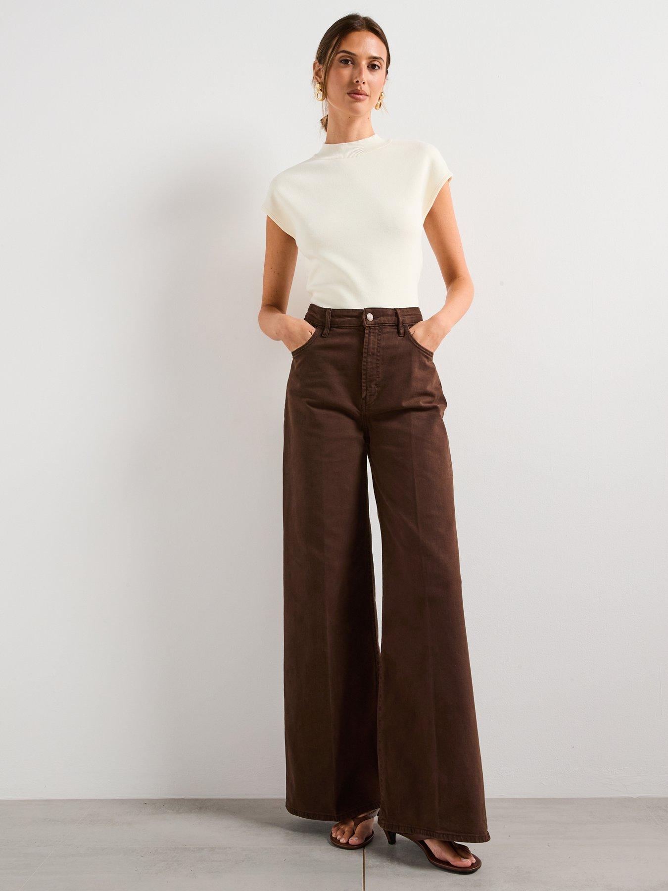 Image 3 of 5 of Mango Short Sleeved Fine Knit Sweater - White